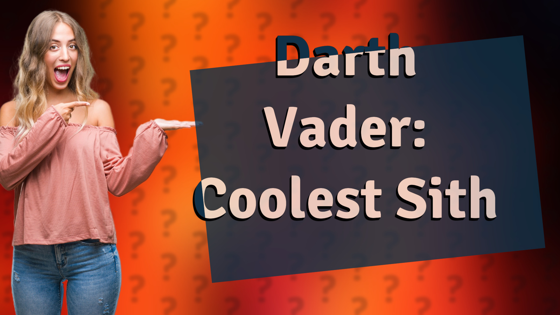 Darth Vader: Coolest Sith