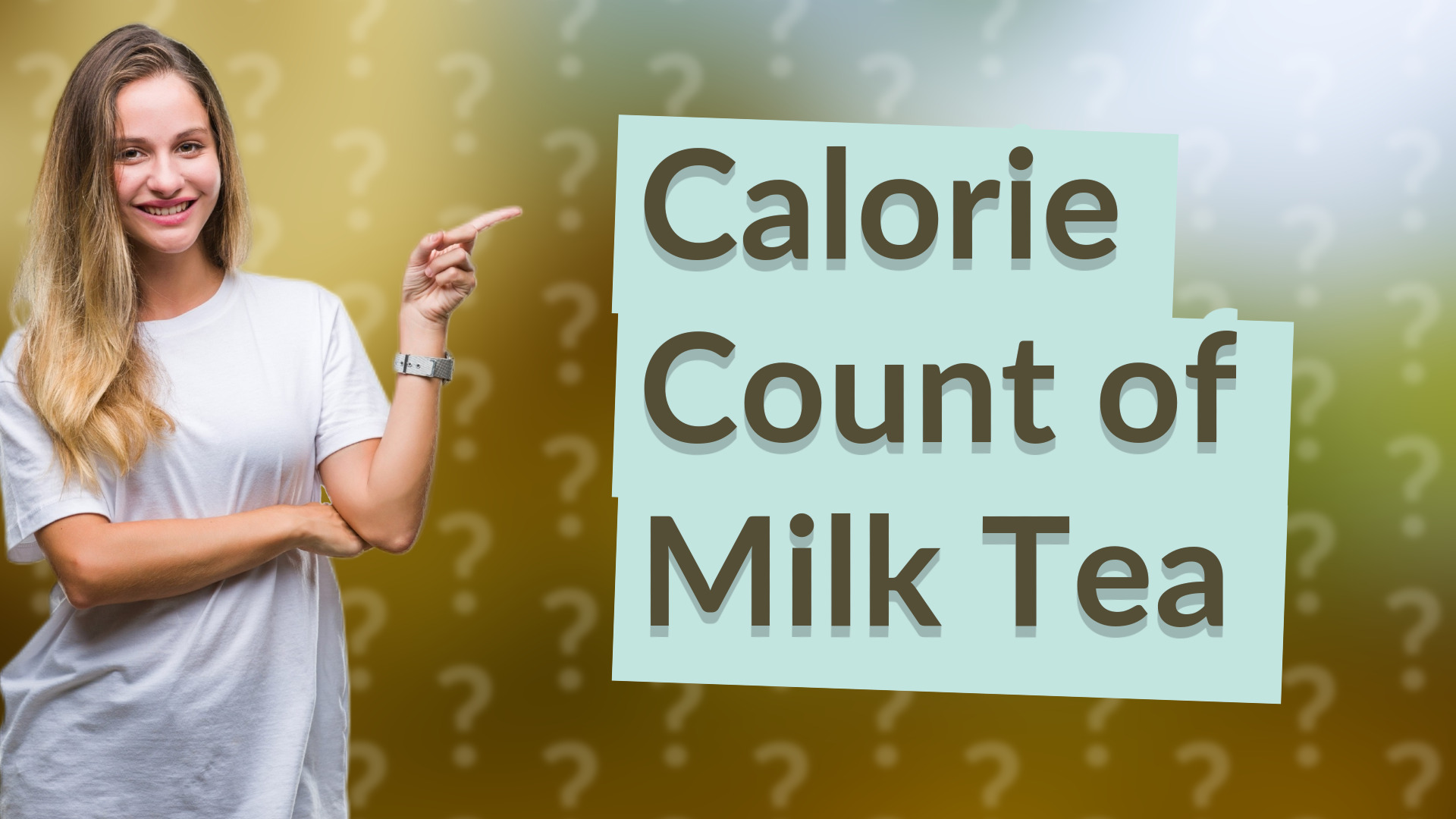 Calorie Count of Milk Tea