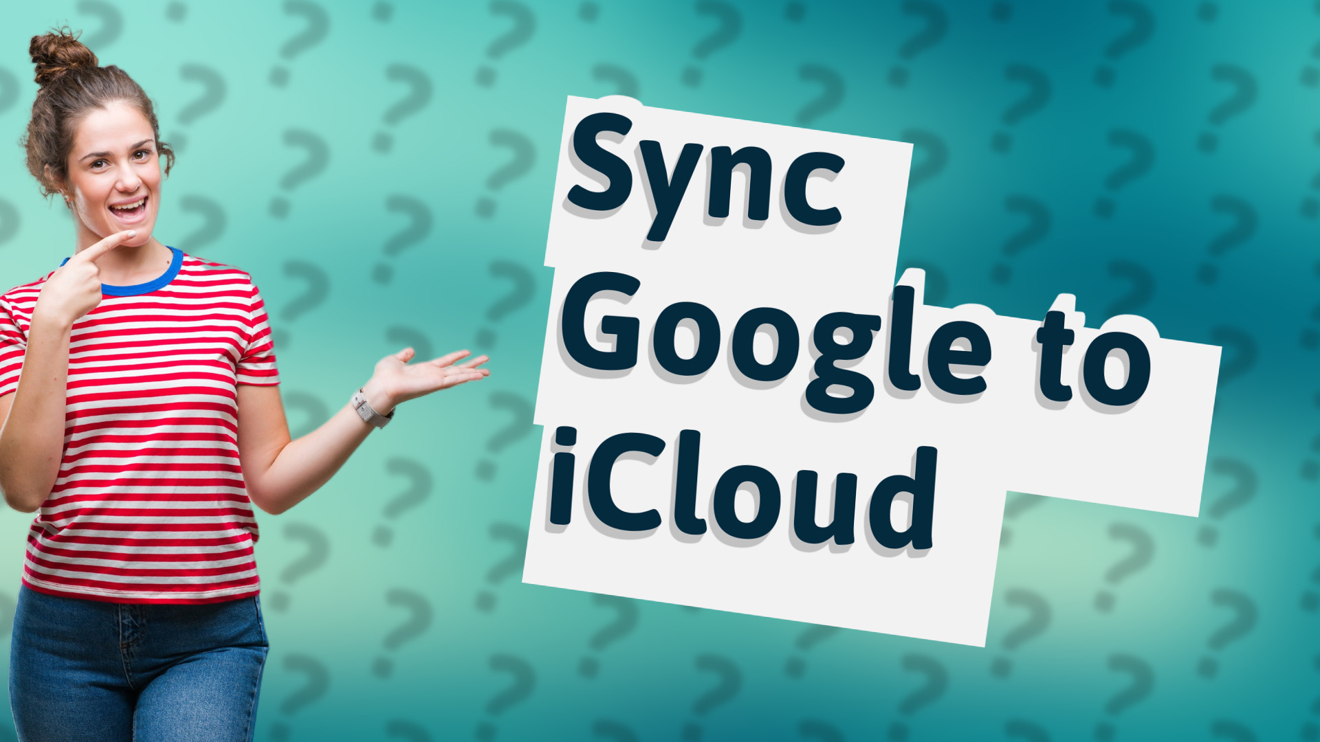 Sync Google to iCloud