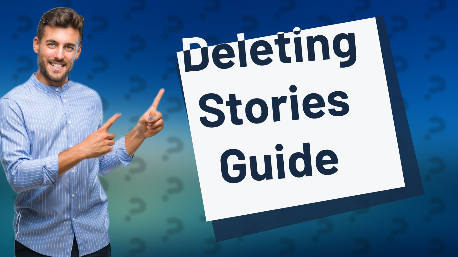 Deleting Stories Guide