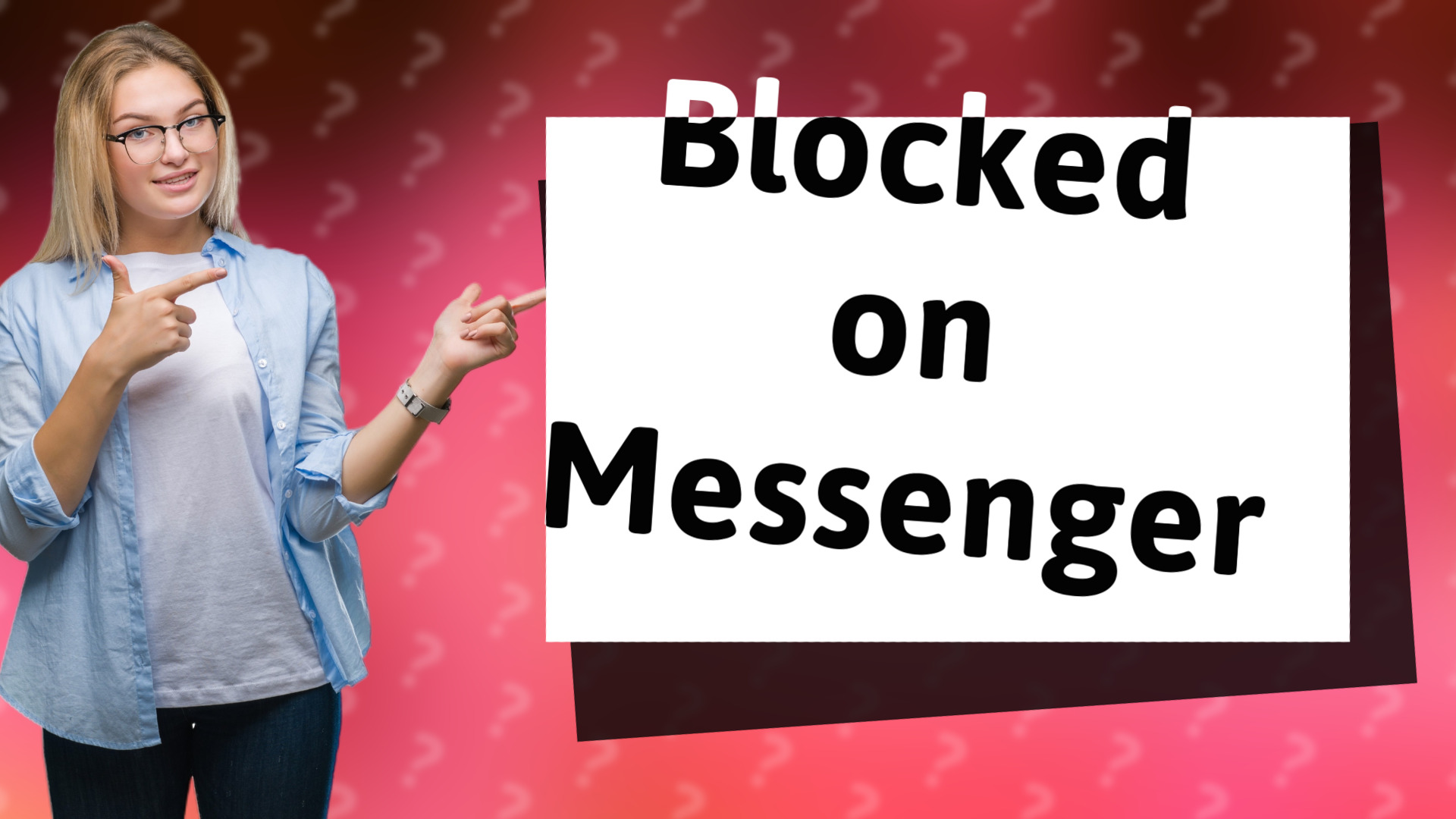 Blocked on Messenger