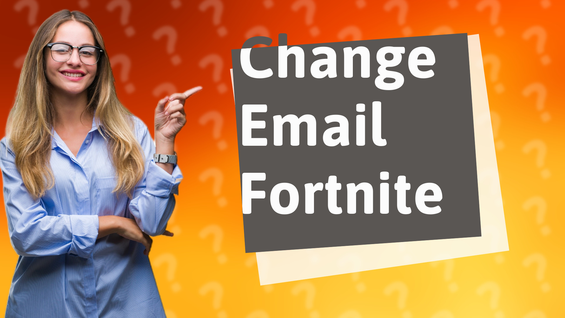 Change Email Fortnite