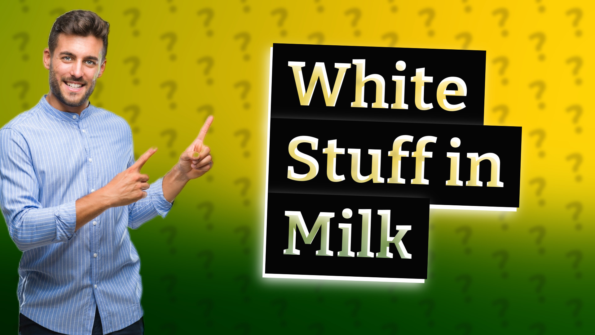 White Stuff in Milk