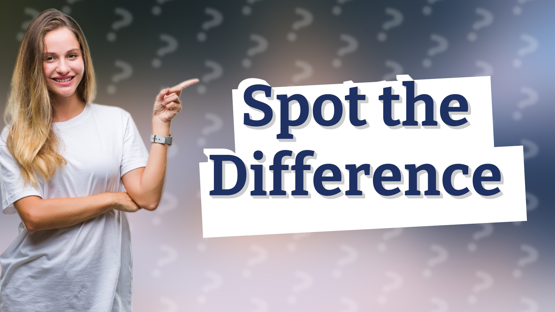 Spot the Difference