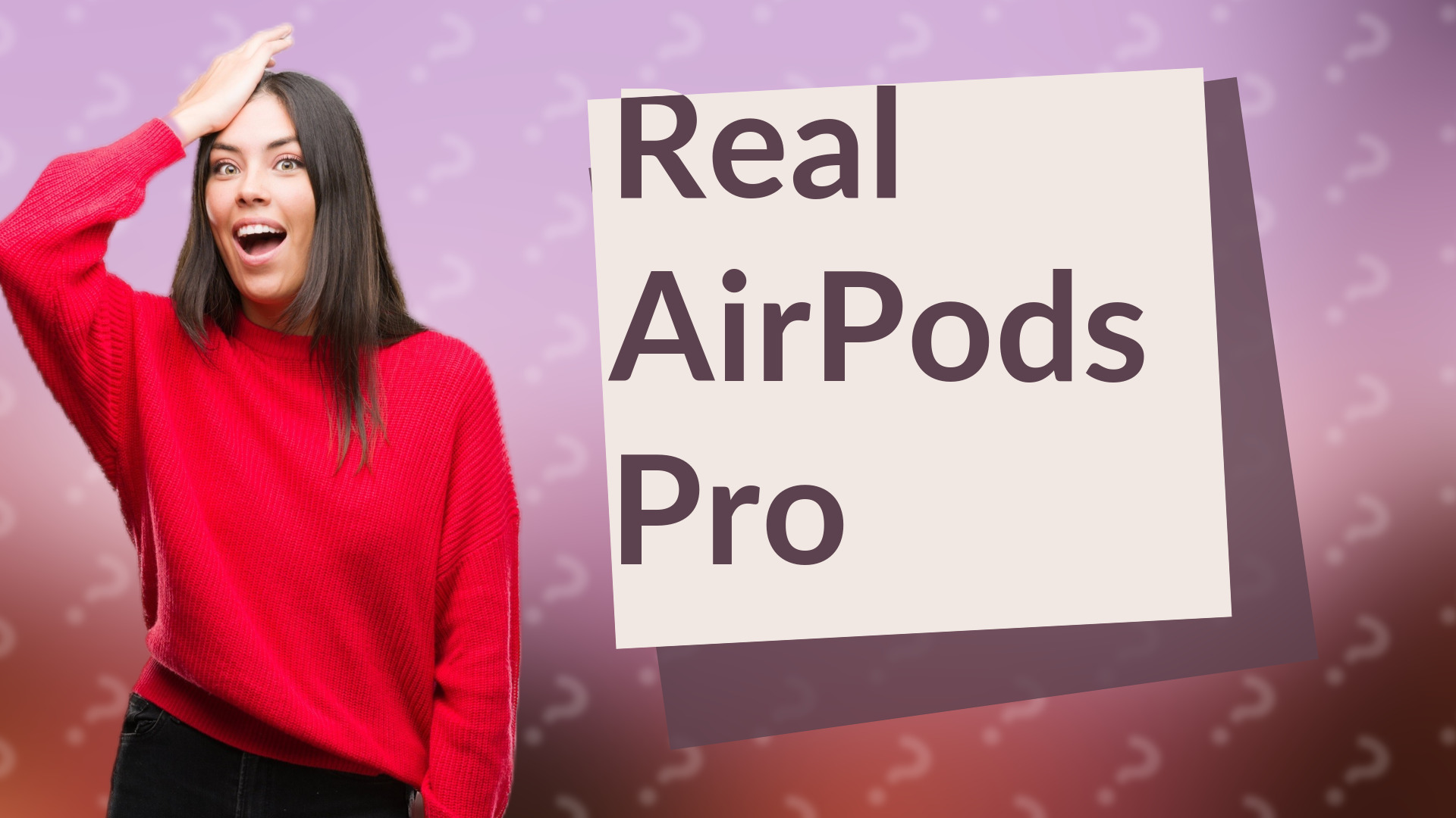 Real AirPods Pro
