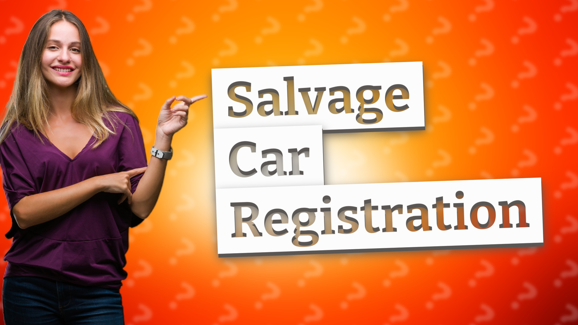 Salvage Car Registration