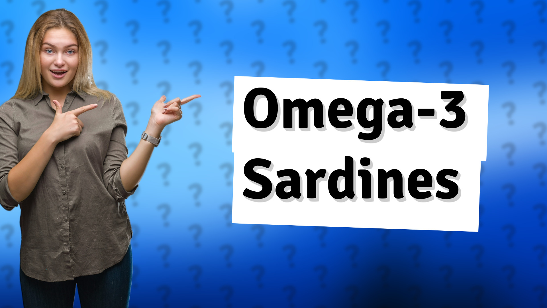 Omega-3 Sardines