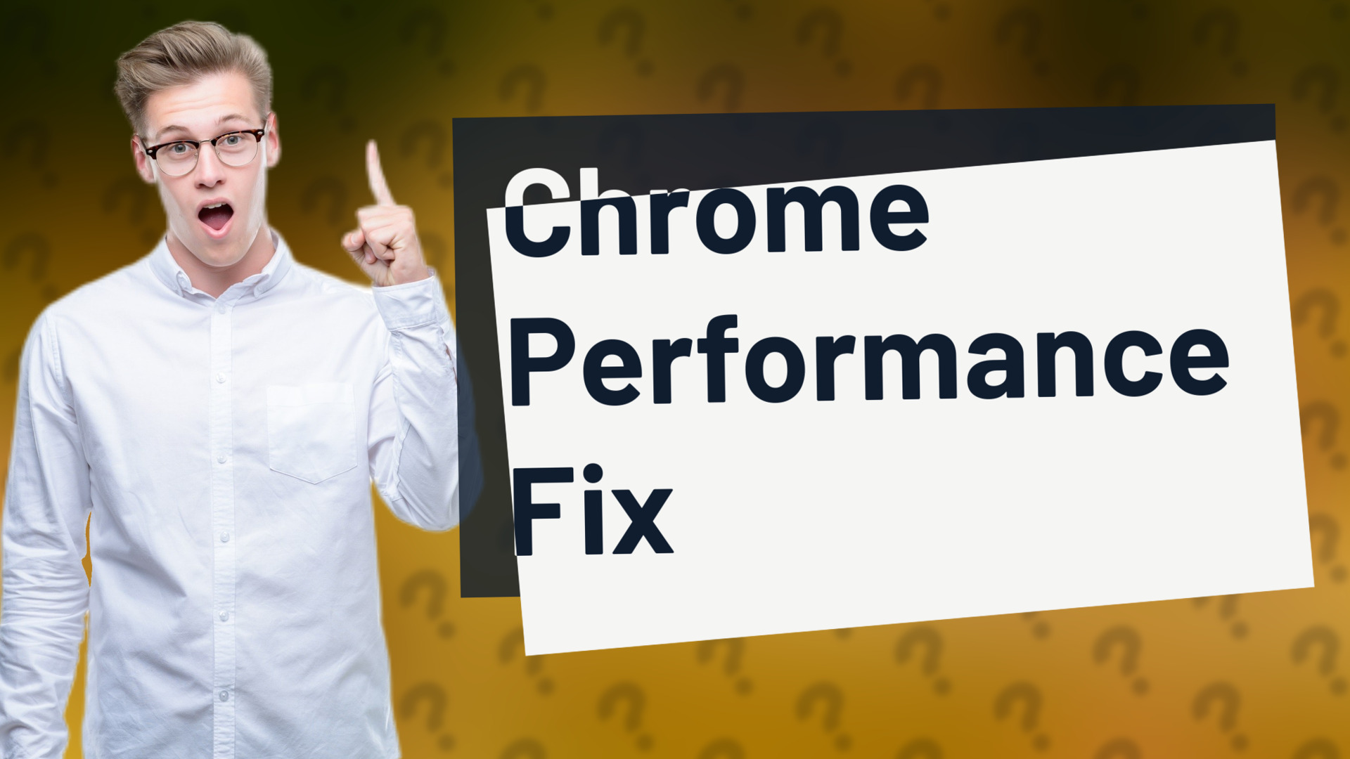 Chrome Performance Fix