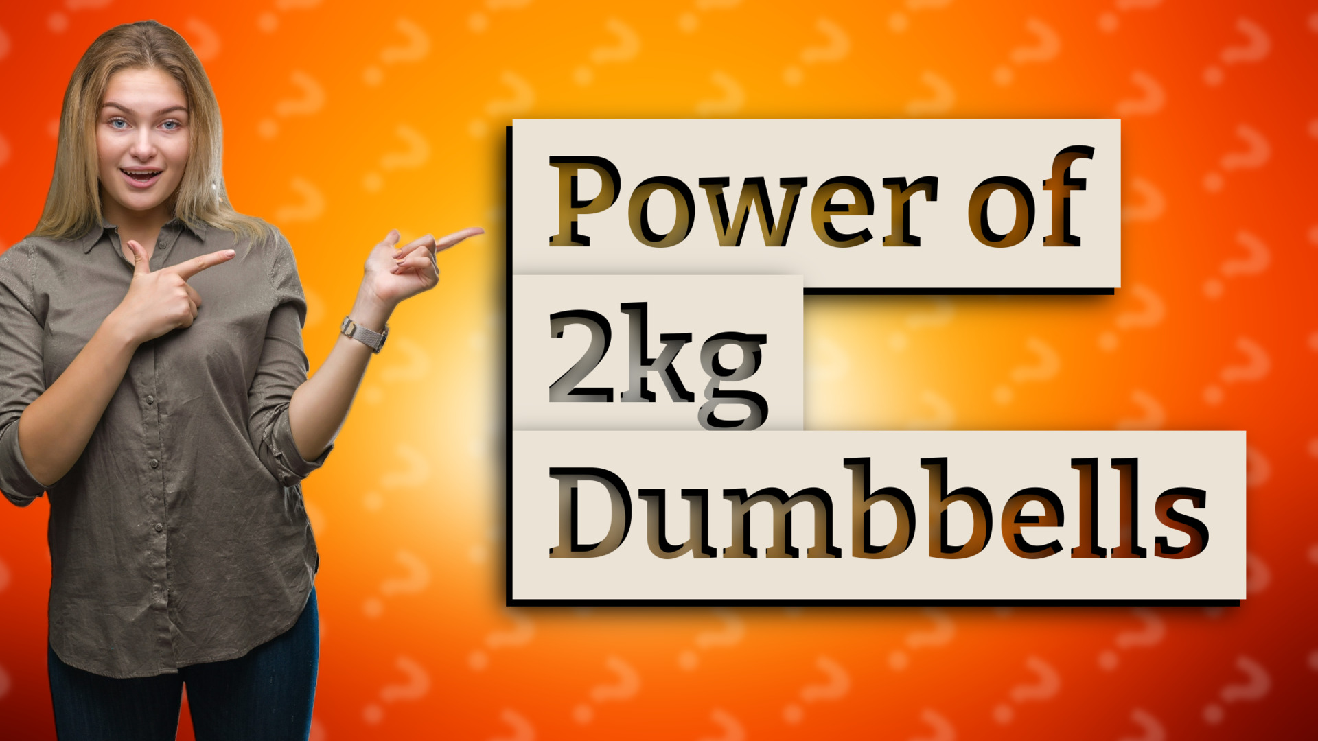 Power of 2kg Dumbbells