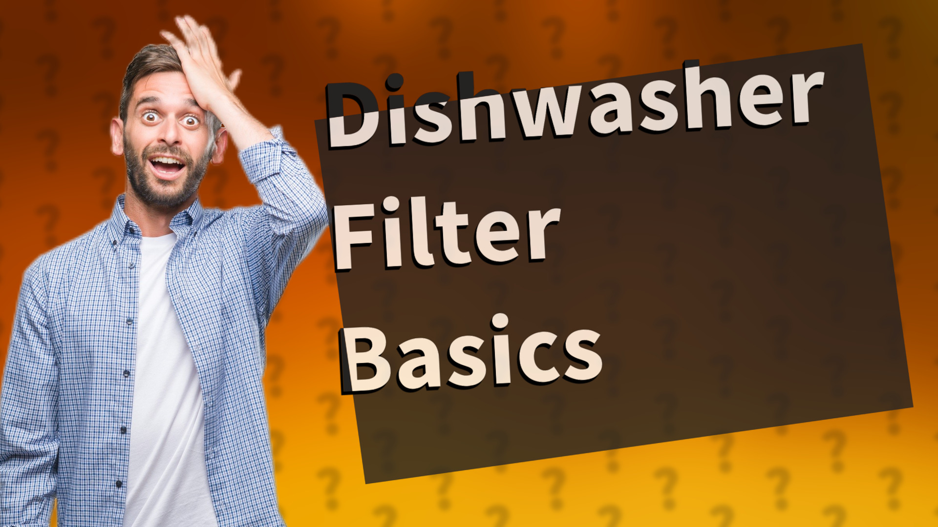 Dishwasher Filter Basics