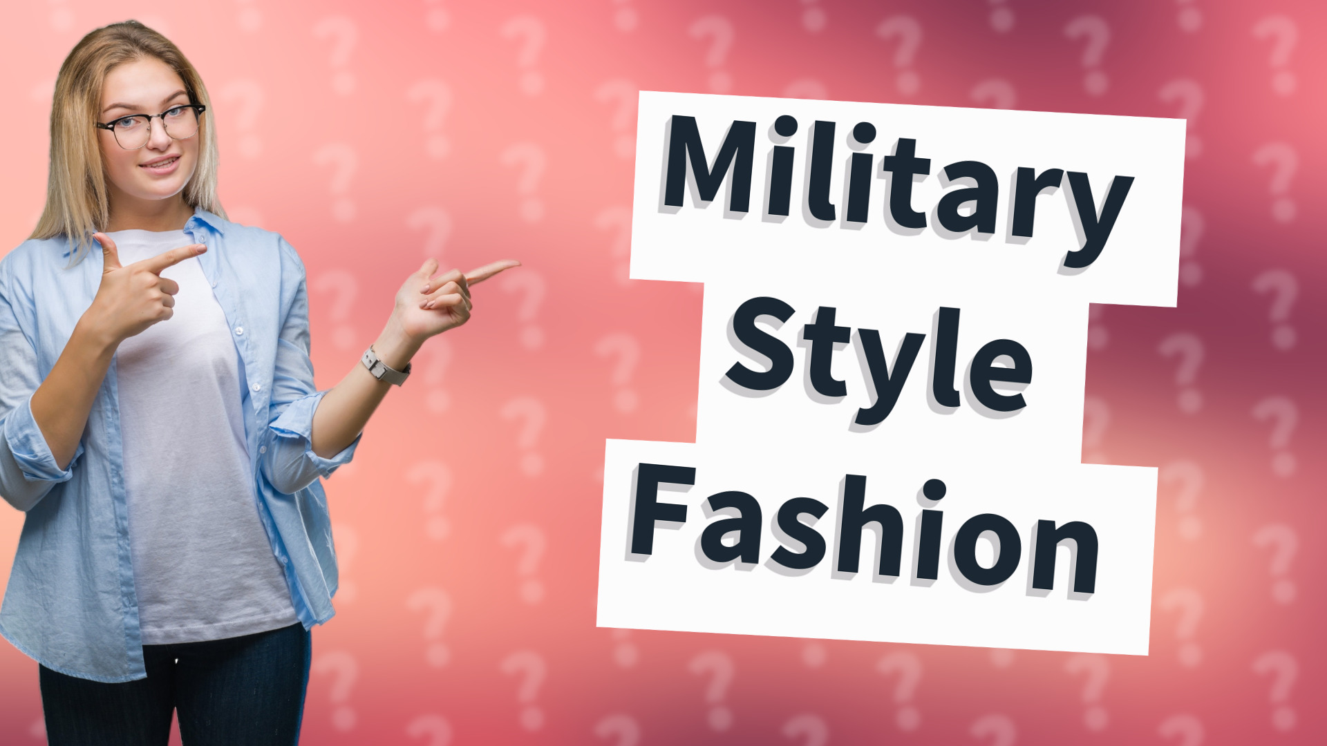 Military Style Fashion