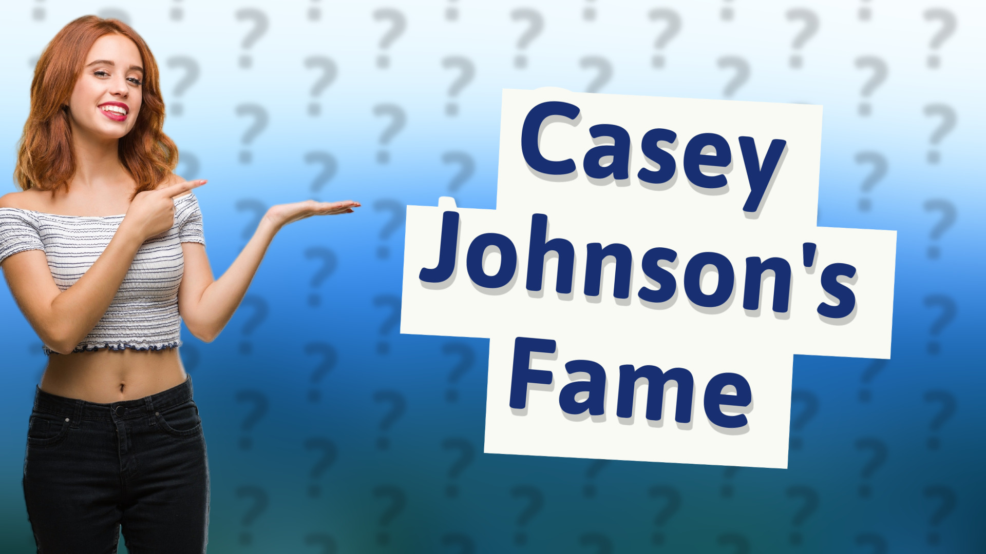 Casey Johnson's Fame