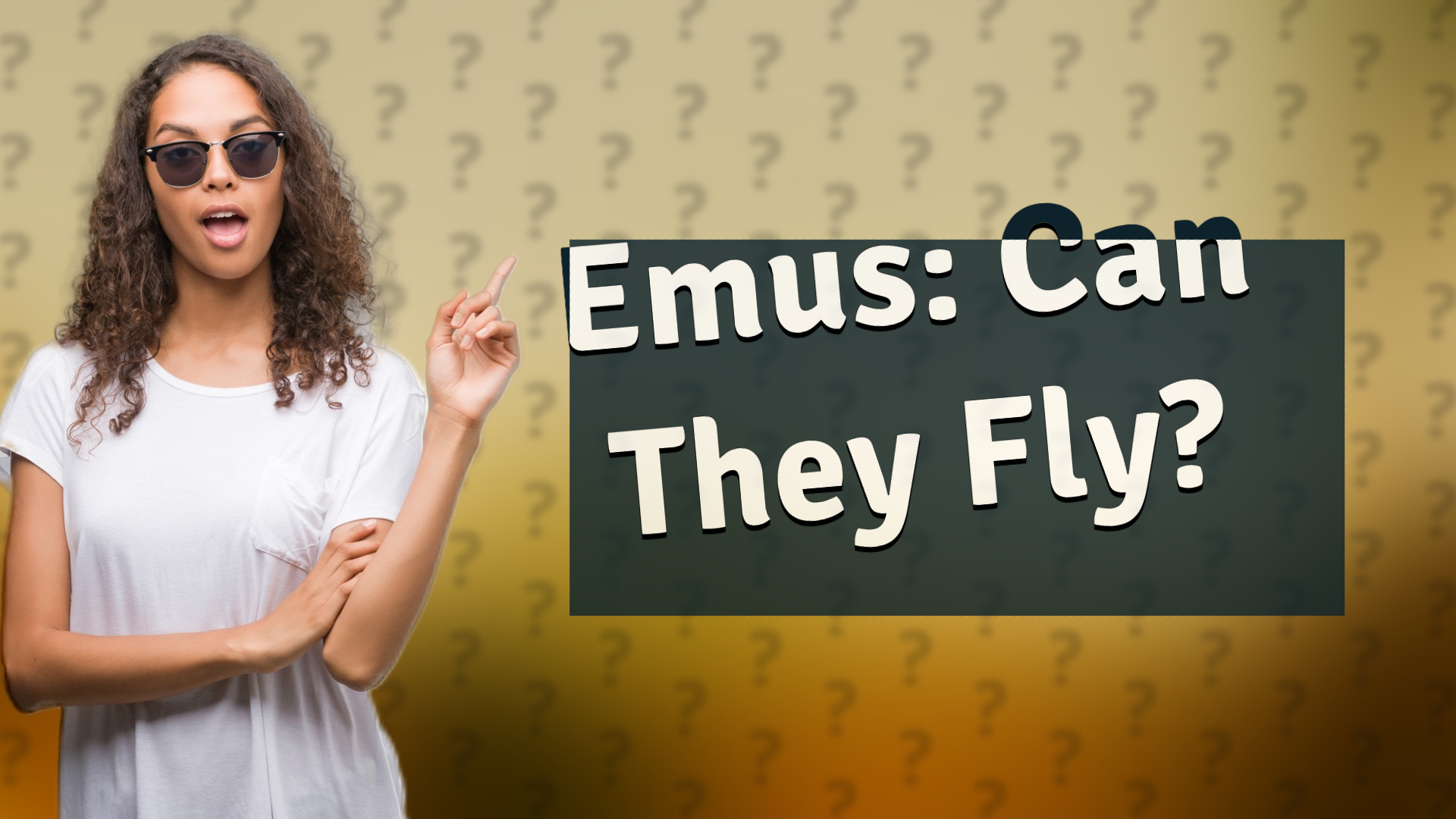Emus: Can They Fly?