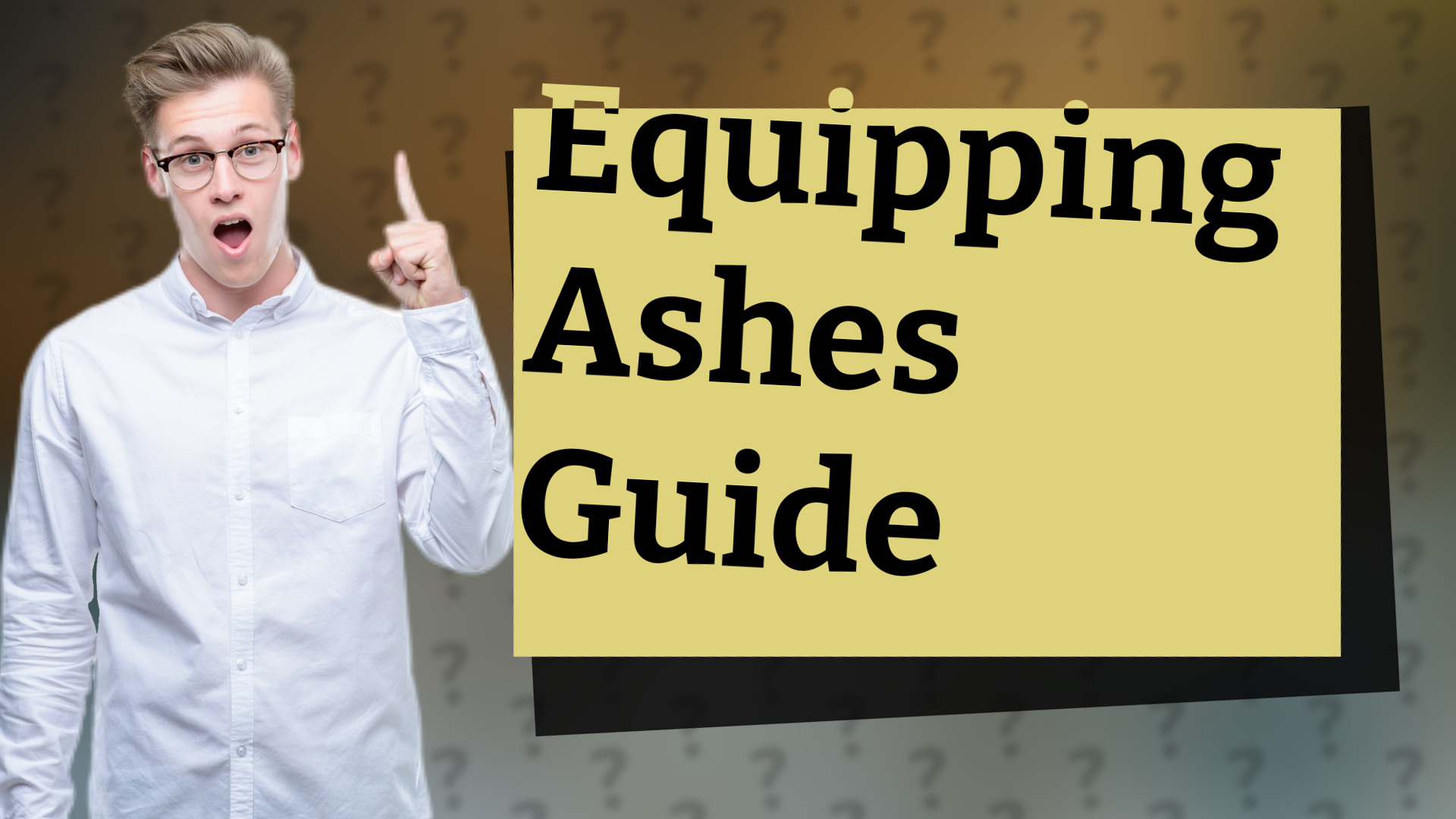 Equipping Ashes Guide