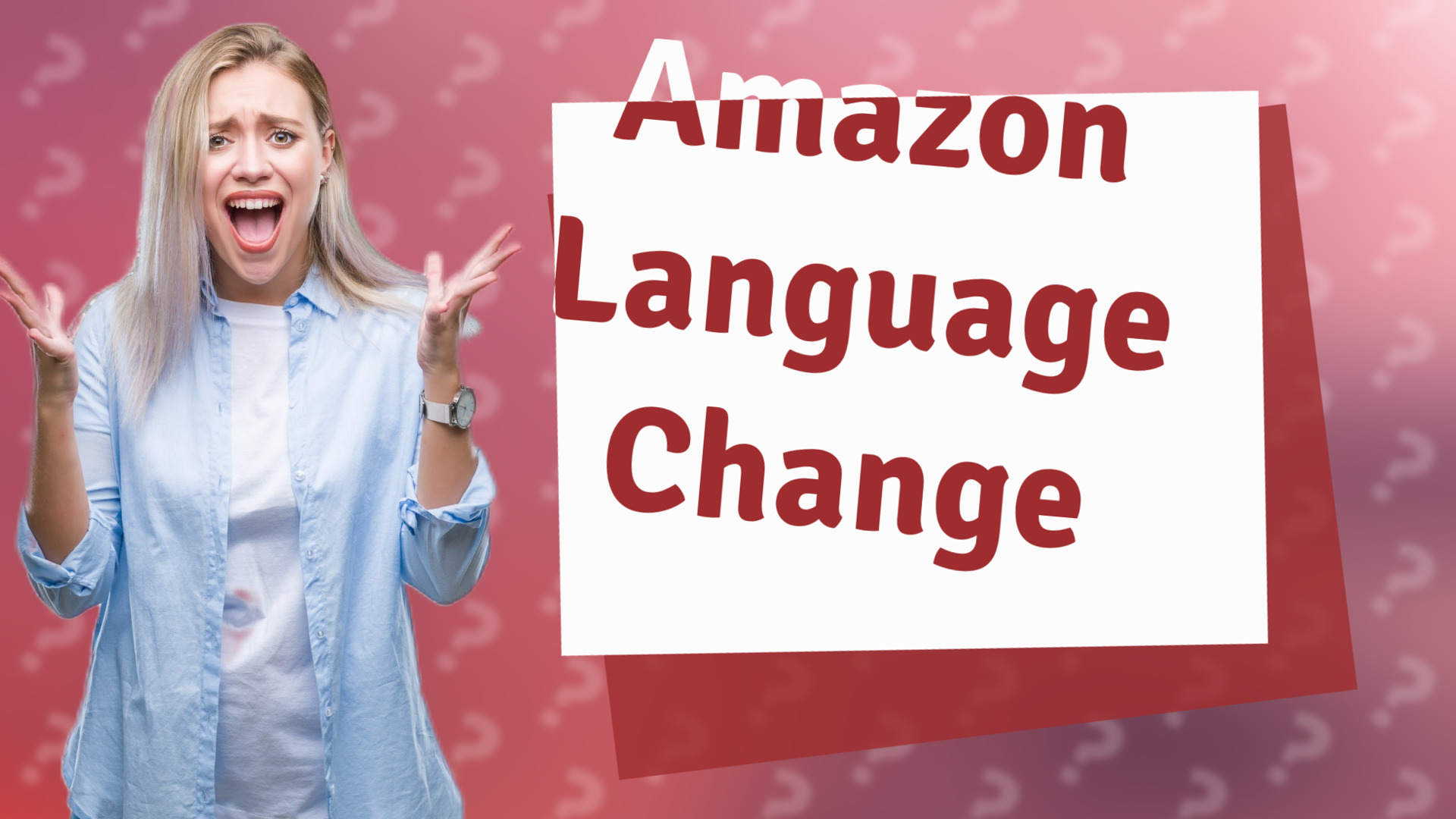 Amazon Language Change