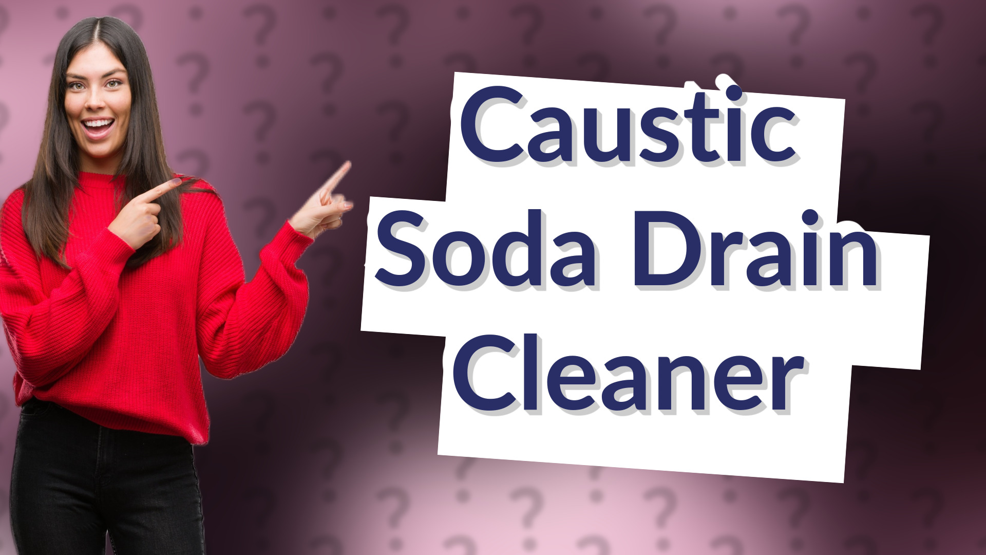 Caustic Soda Drain Cleaner