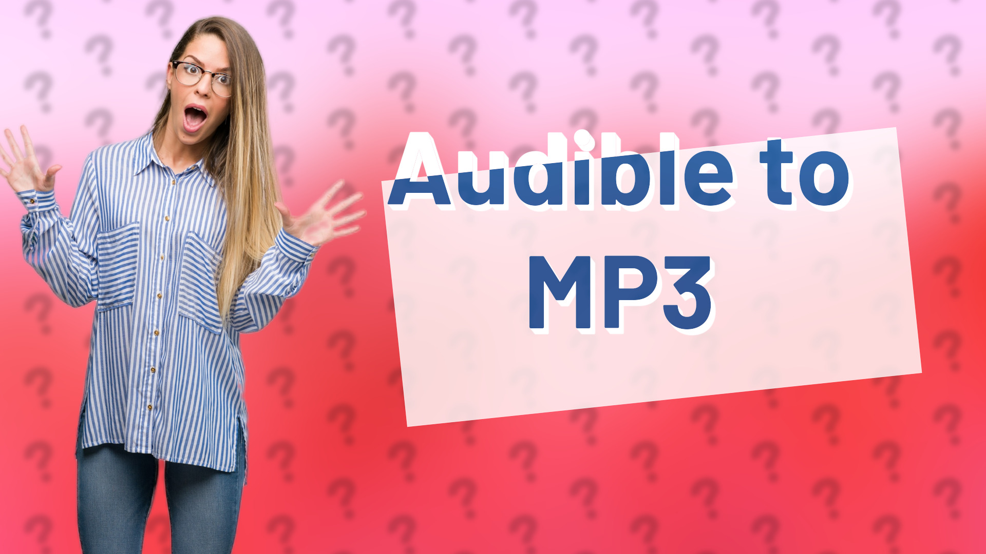 Audible to MP3