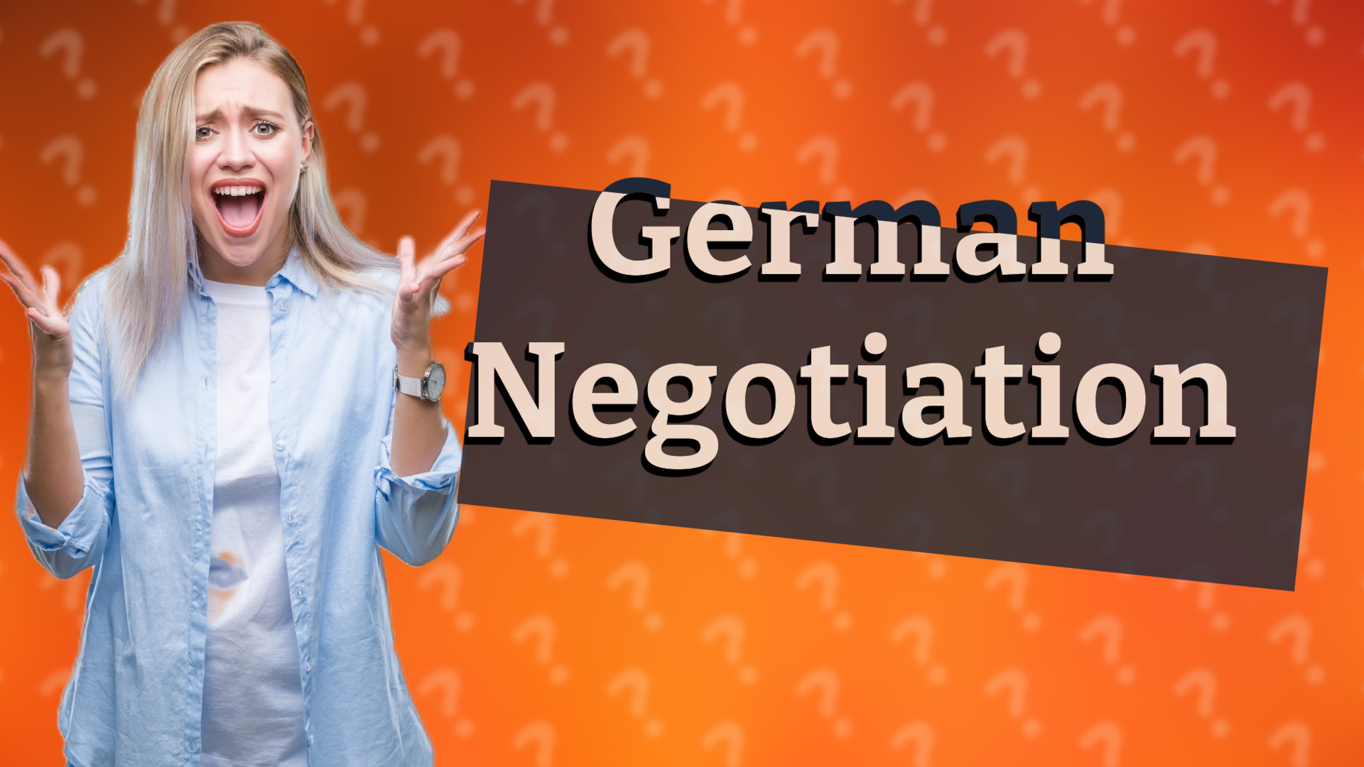 German Negotiation