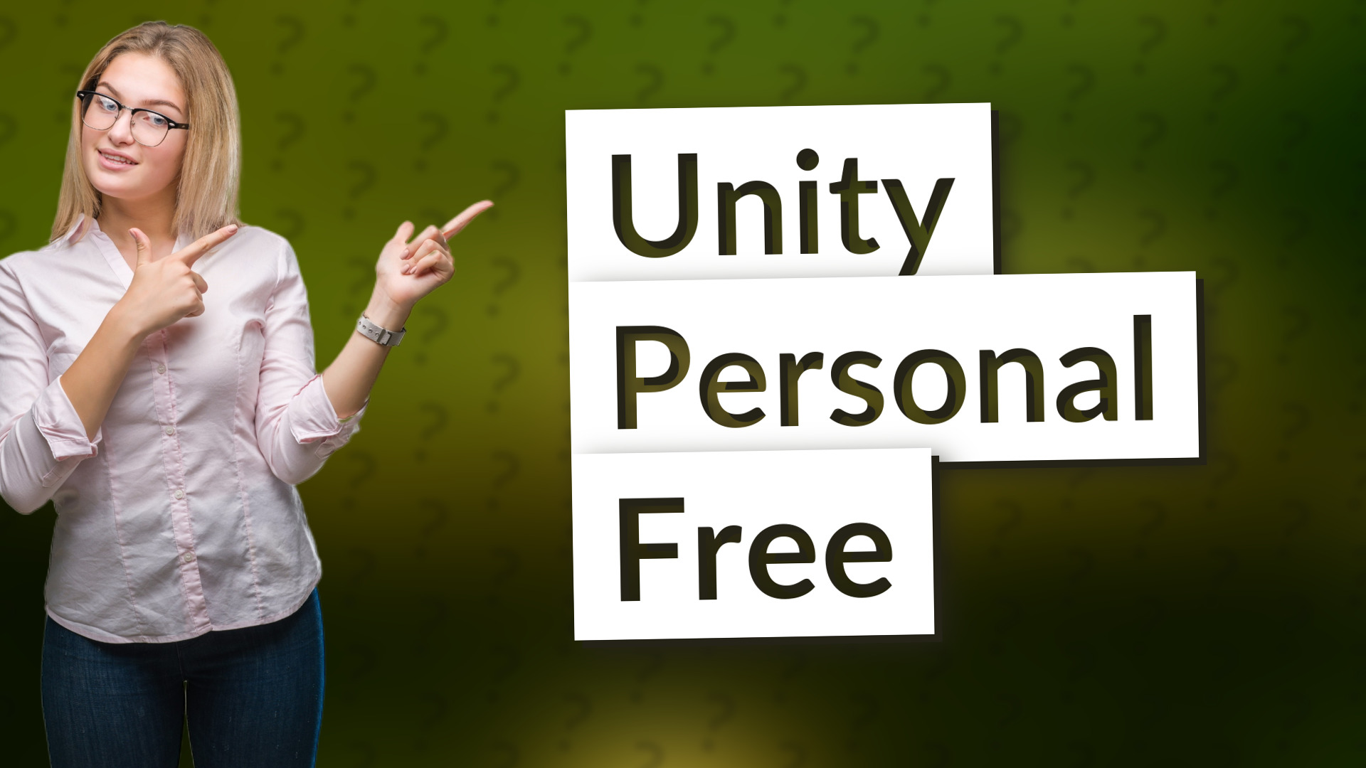 Unity Personal Free