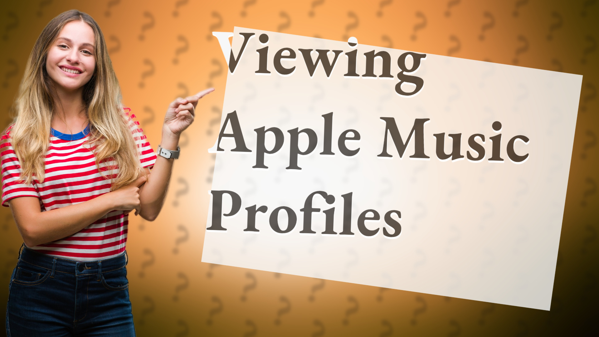 Viewing Apple Music Profiles
