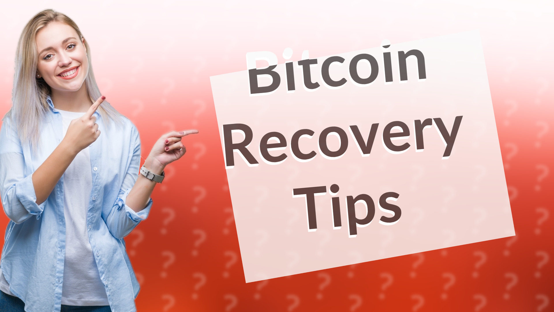 Bitcoin Recovery Tips