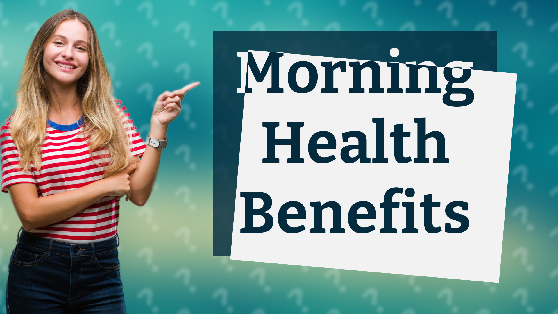 Morning Health Benefits