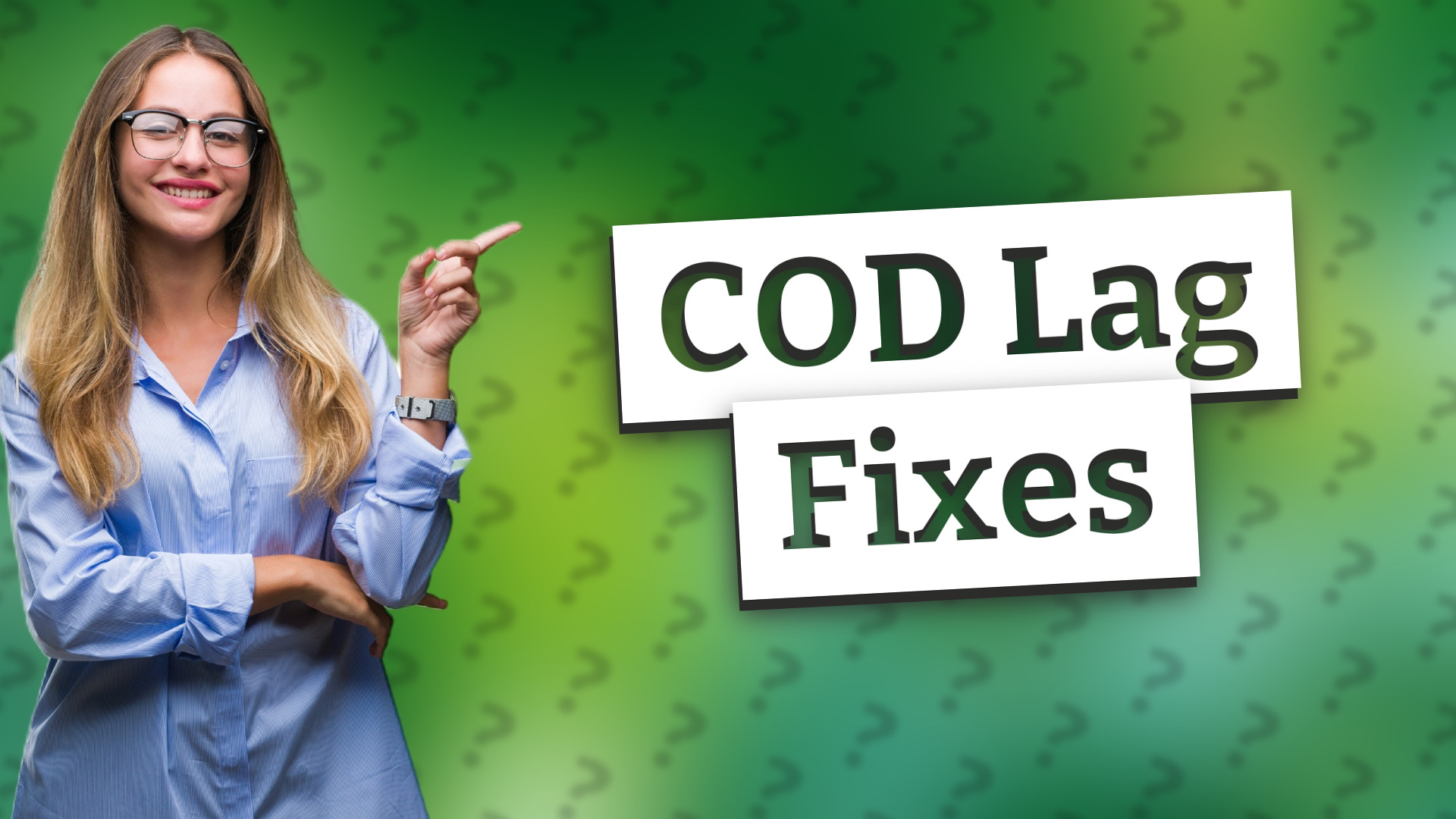 COD Lag Fixes
