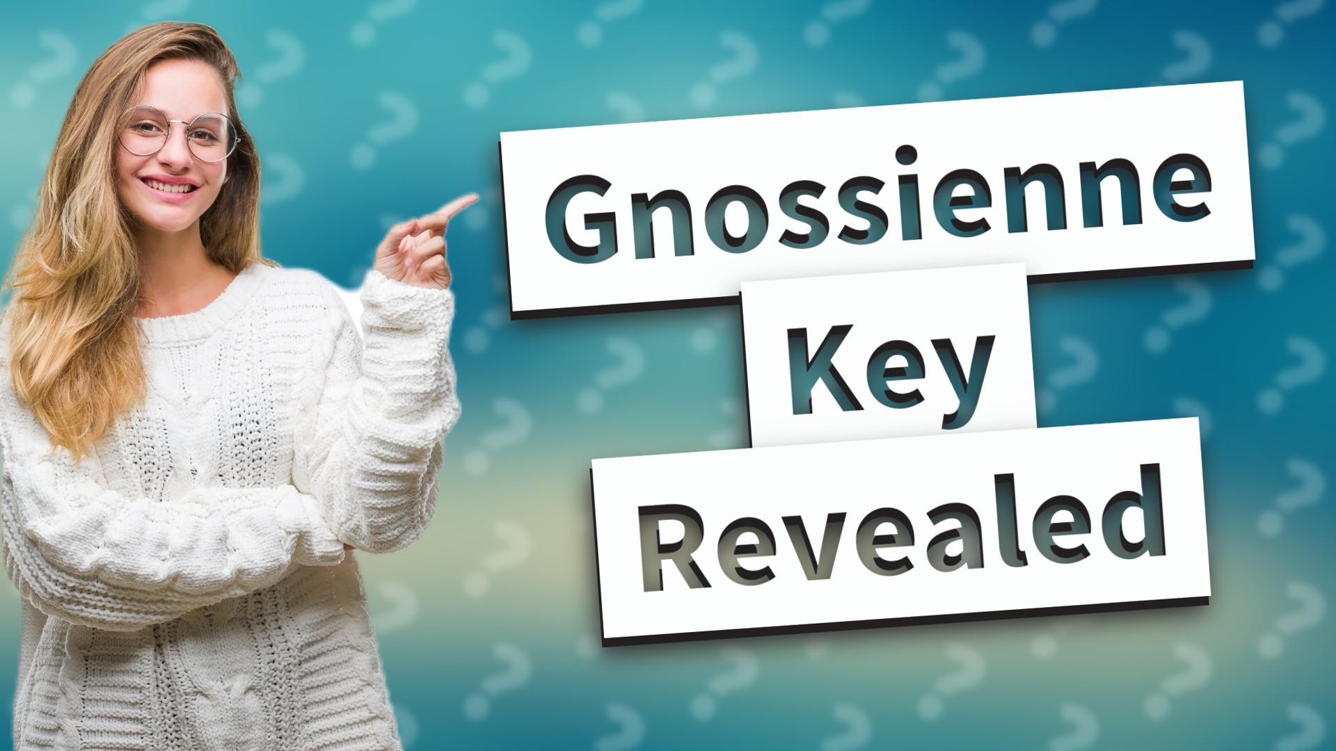 Gnossienne Key Revealed