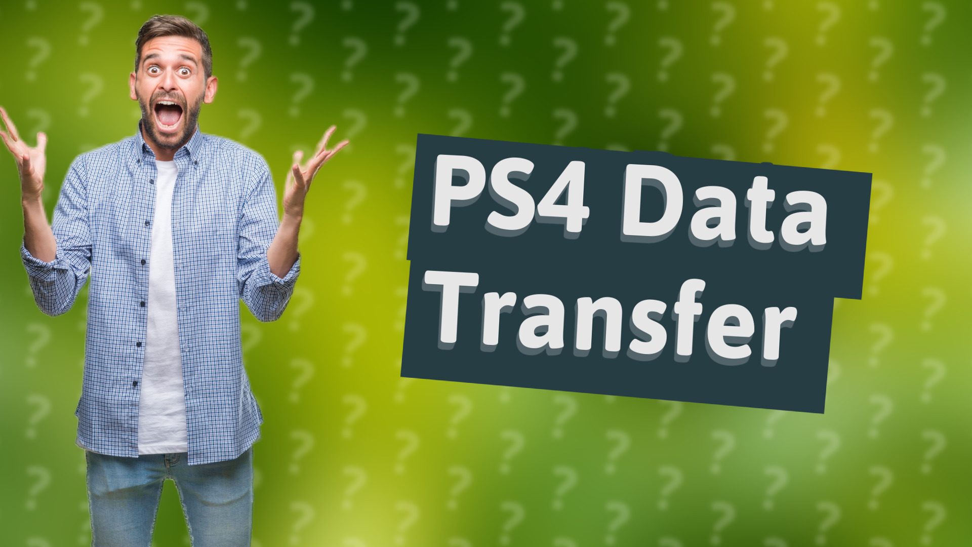 PS4 Data Transfer