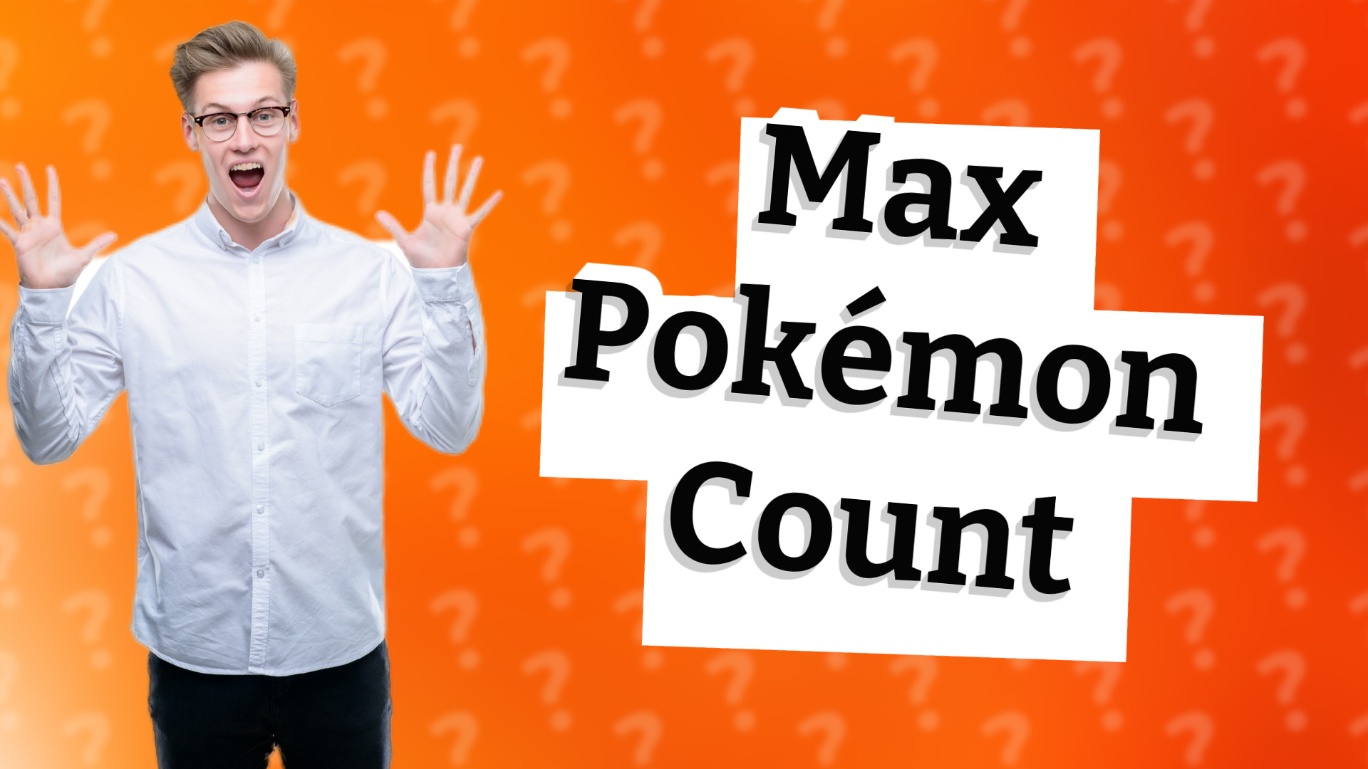 Max Pokémon Count