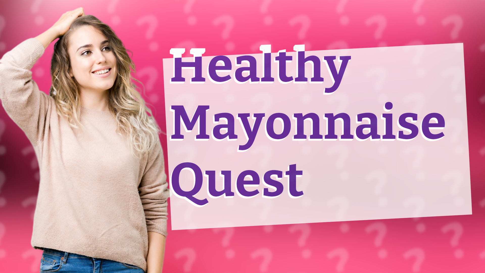 Healthy Mayonnaise Quest