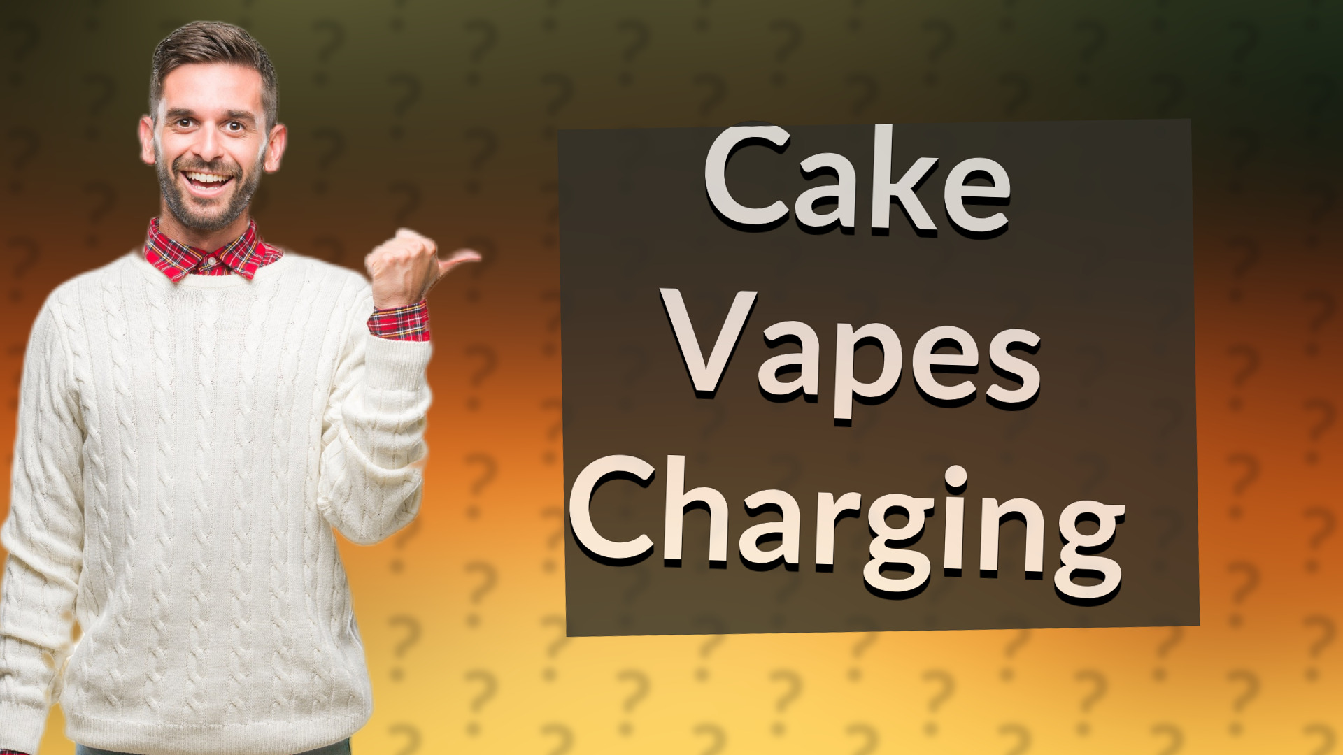 Cake Vapes Charging