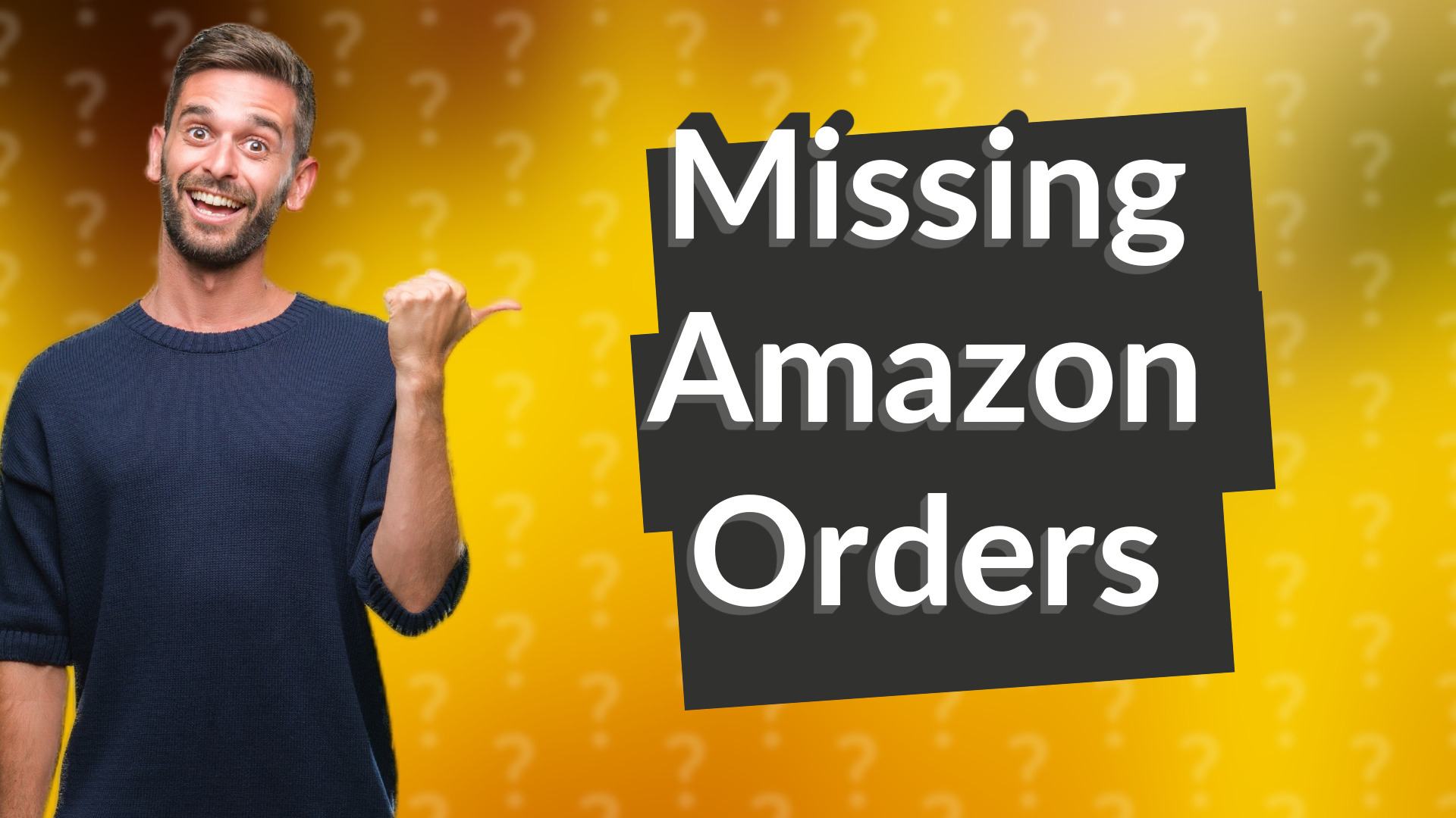Missing Amazon Orders