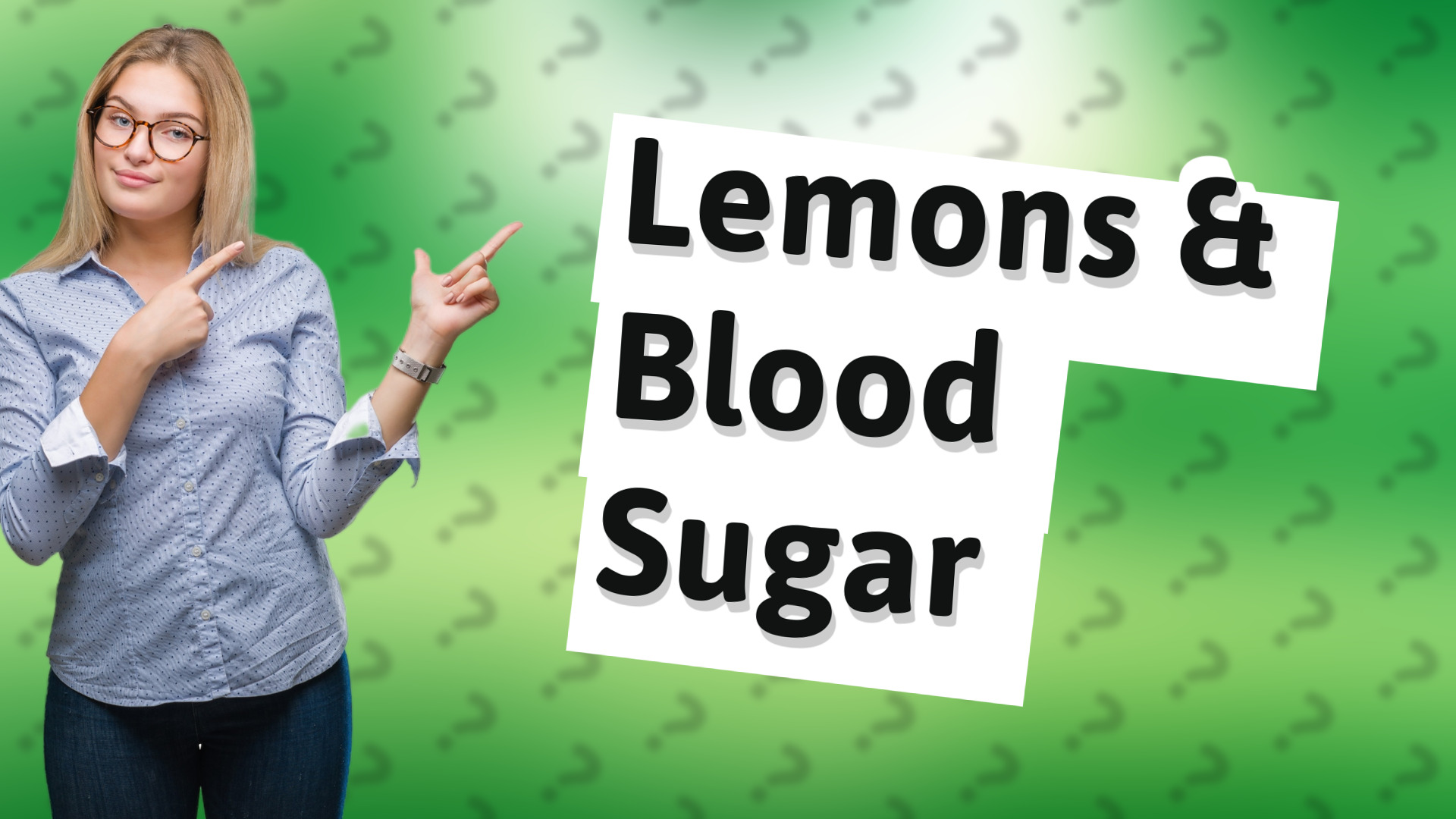Lemons & Blood Sugar