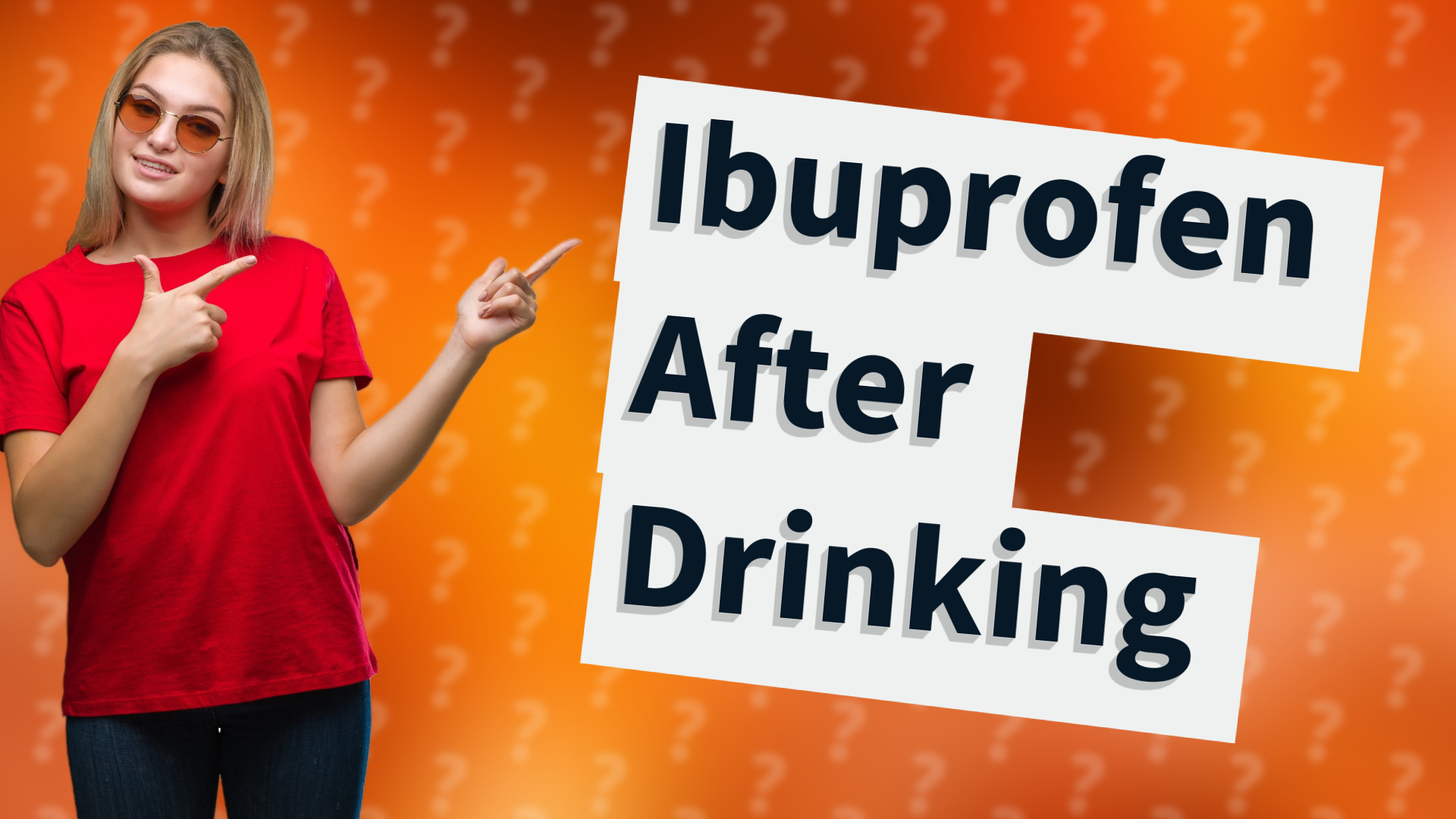 Ibuprofen After Drinking