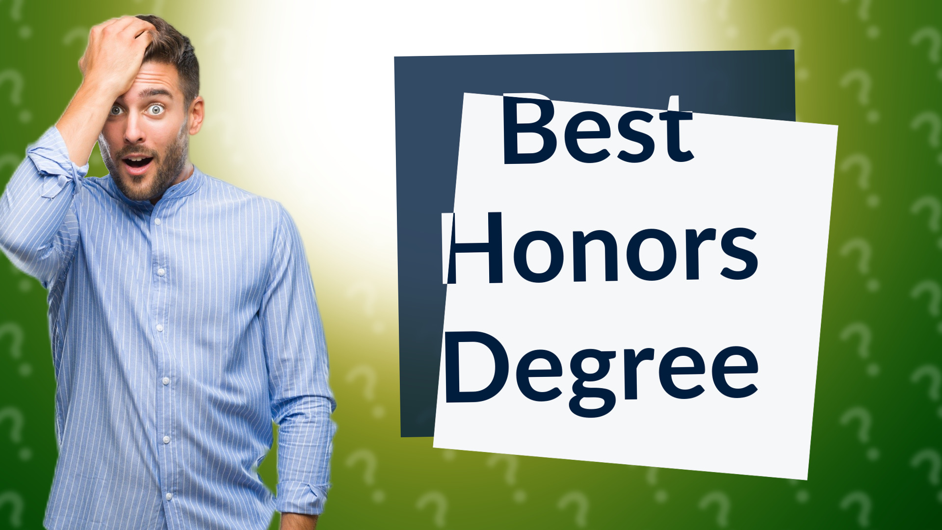 Best Honors Degree