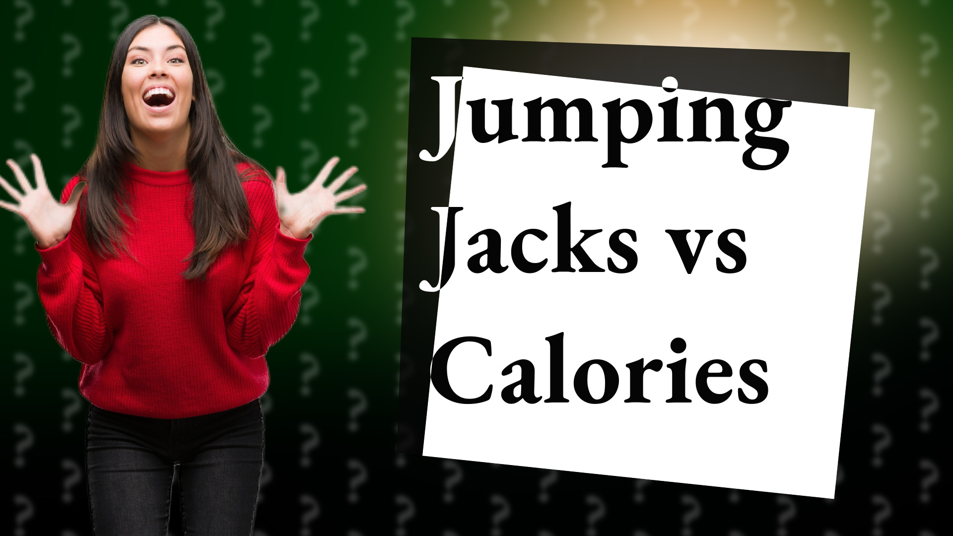 Jumping Jacks vs Calories
