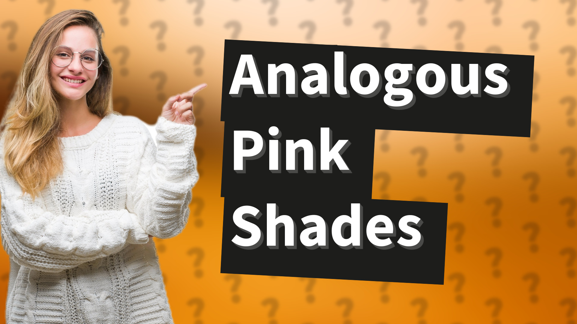 Analogous Pink Shades
