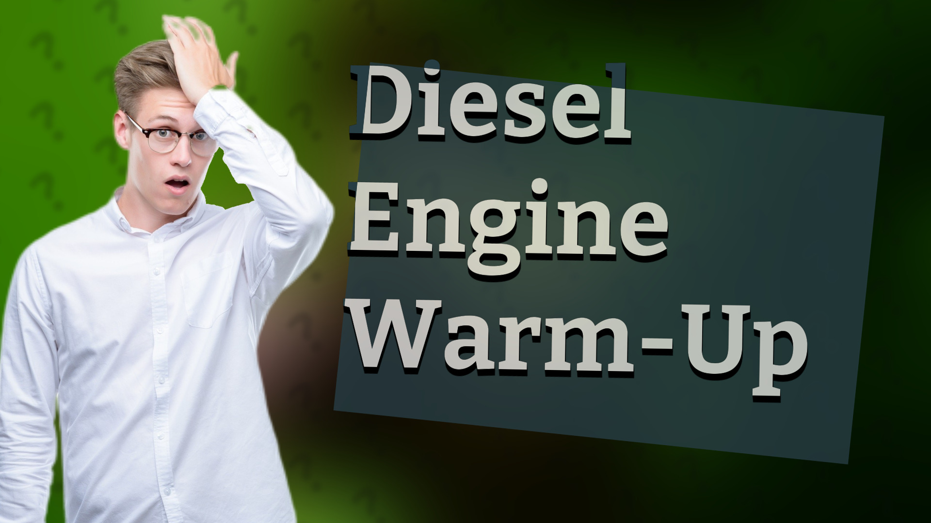 Diesel Engine Warm-Up