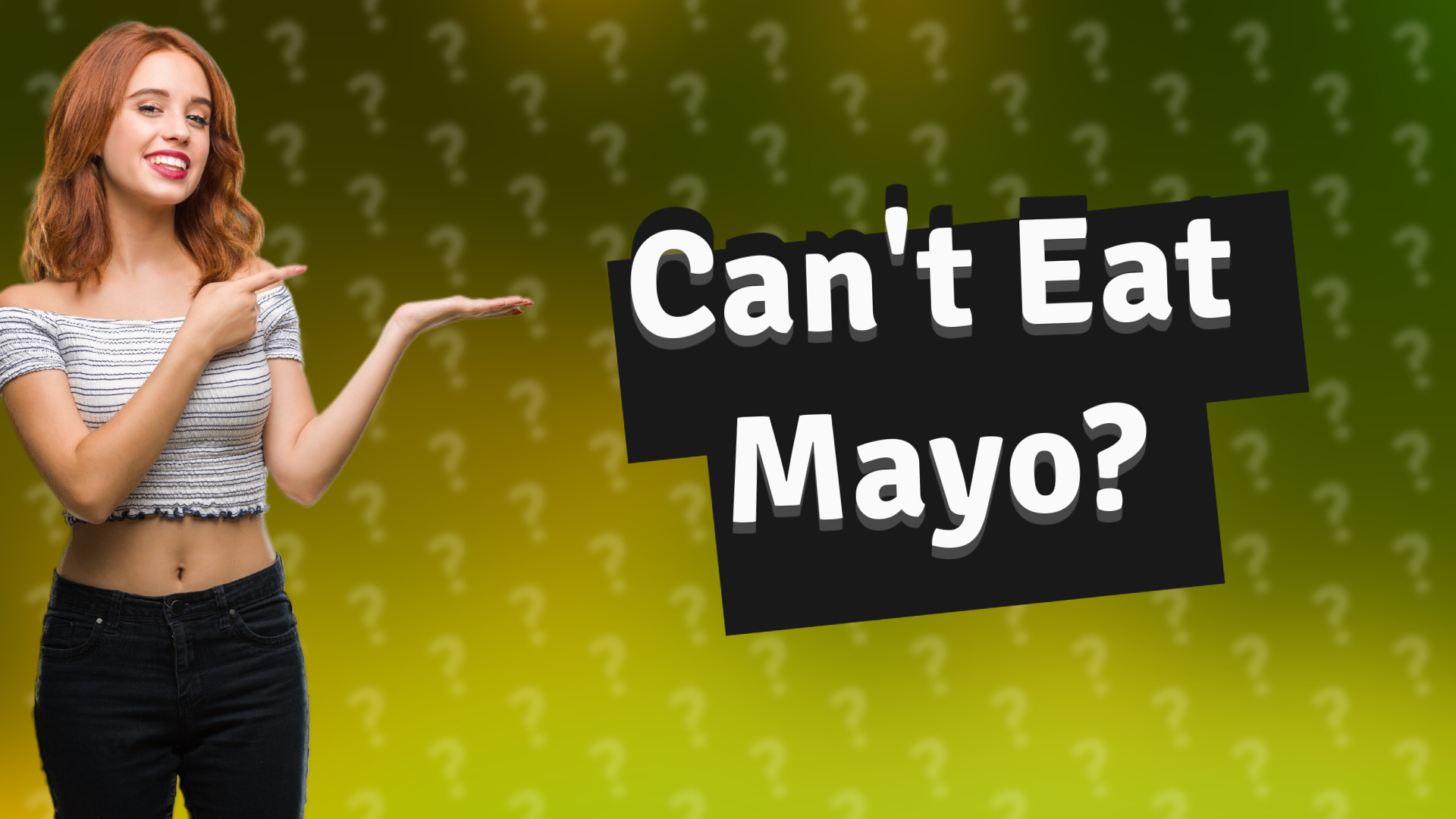Can't Eat Mayo?