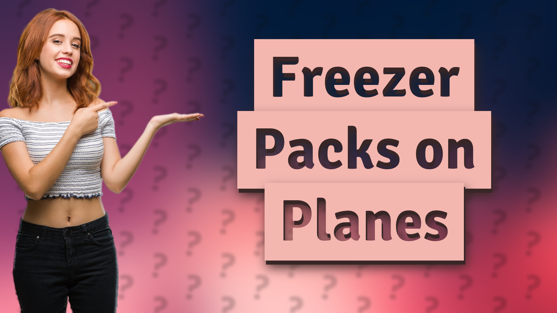 Freezer Packs on Planes