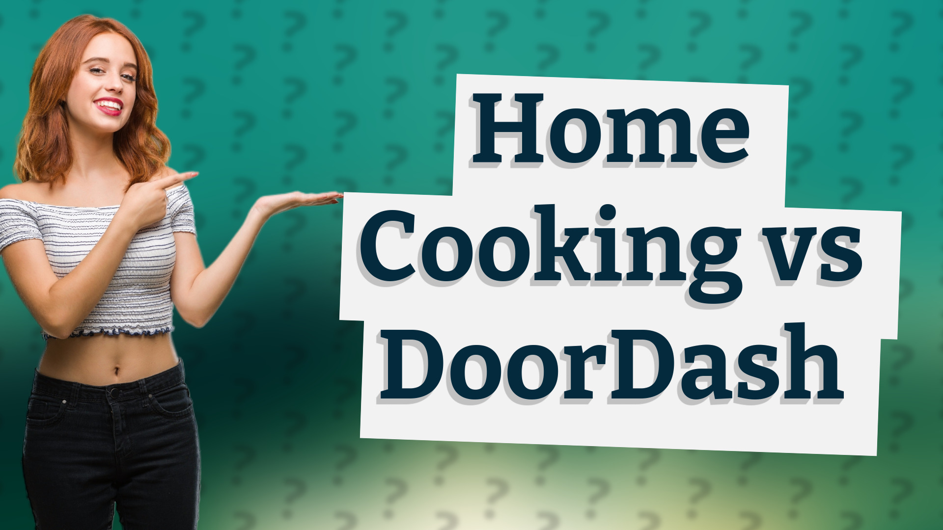 Home Cooking vs DoorDash