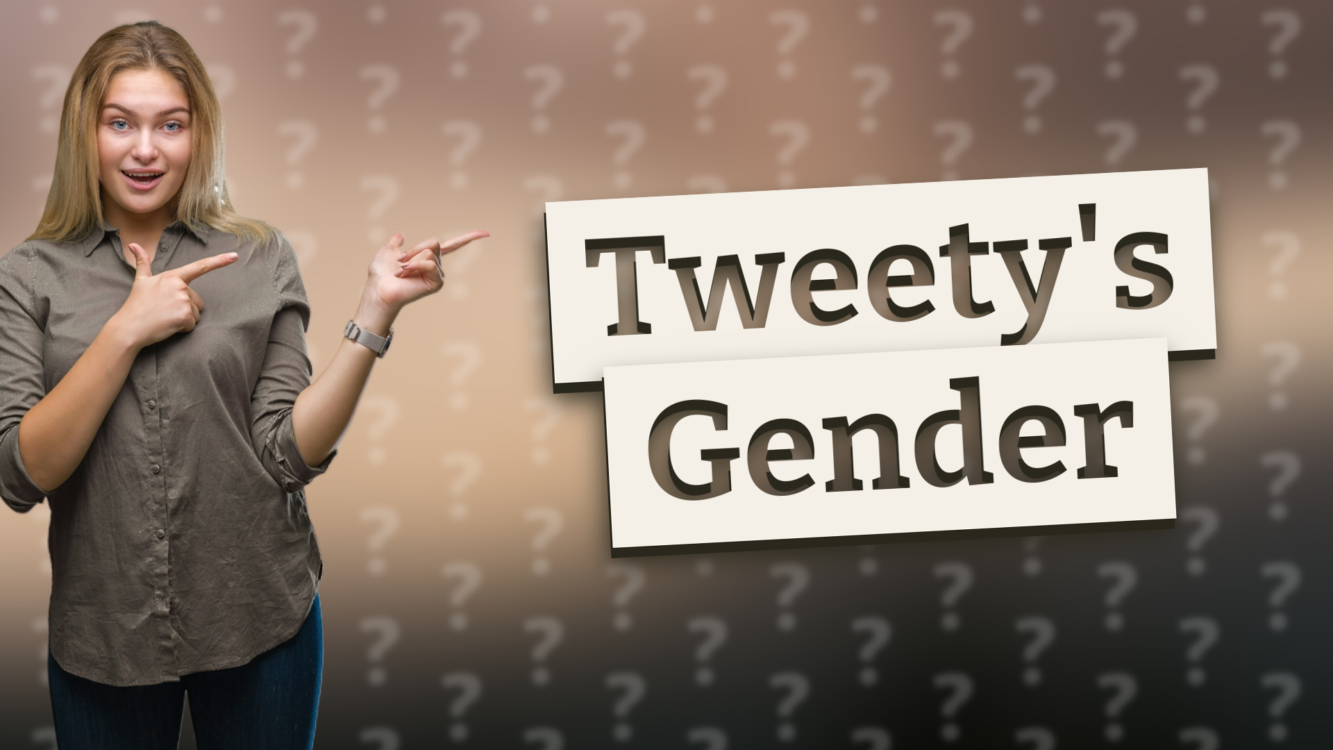 Tweety's Gender