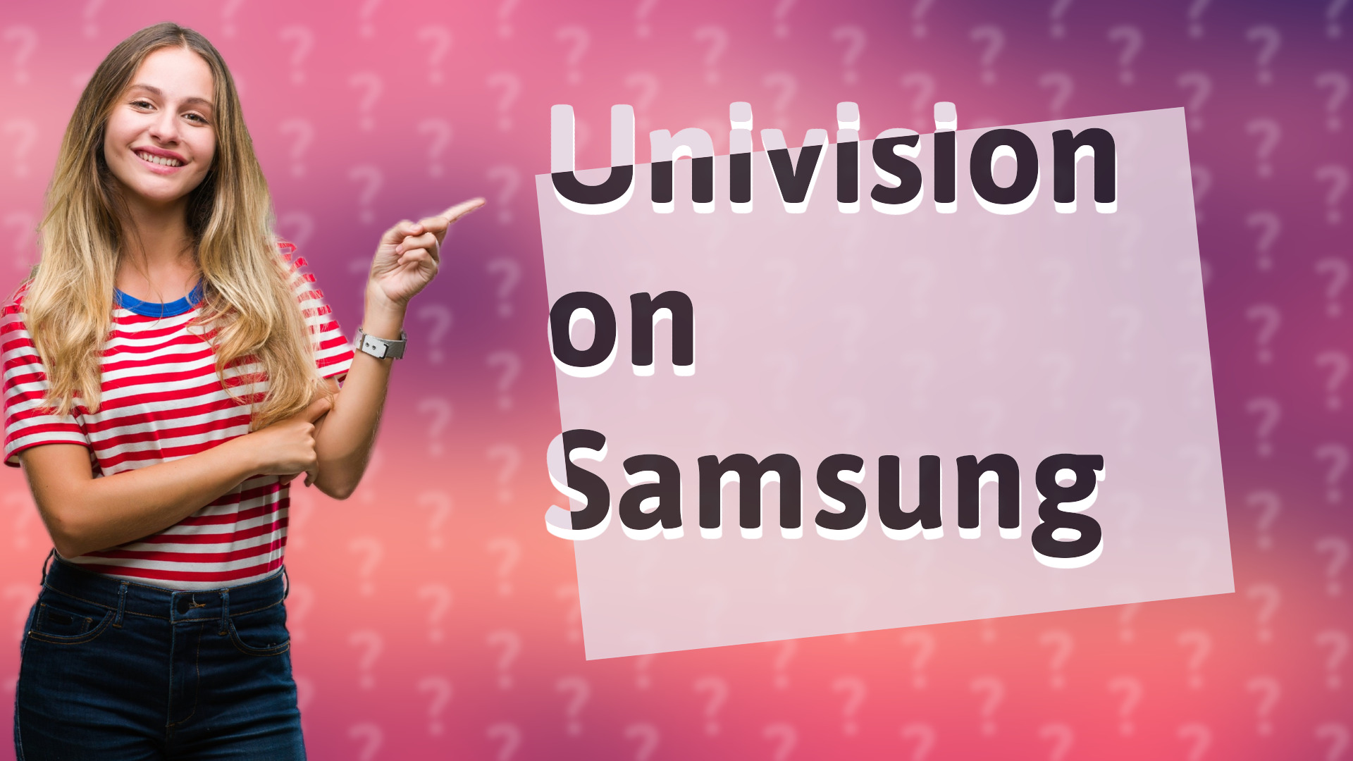 Univision on Samsung