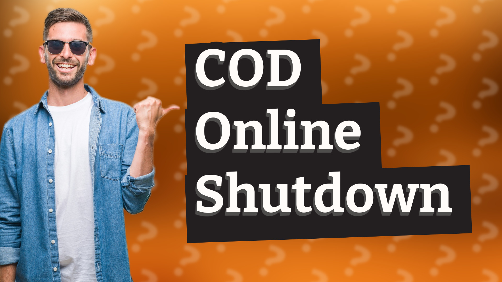 COD Online Shutdown