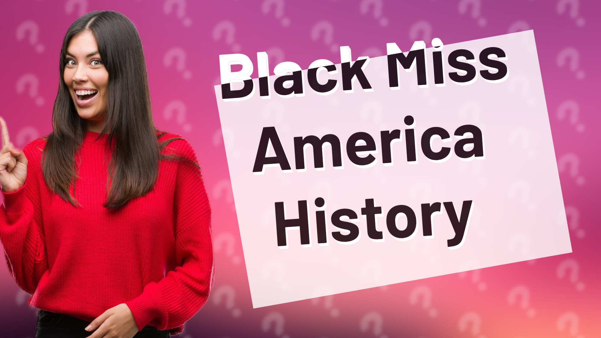 Black Miss America History