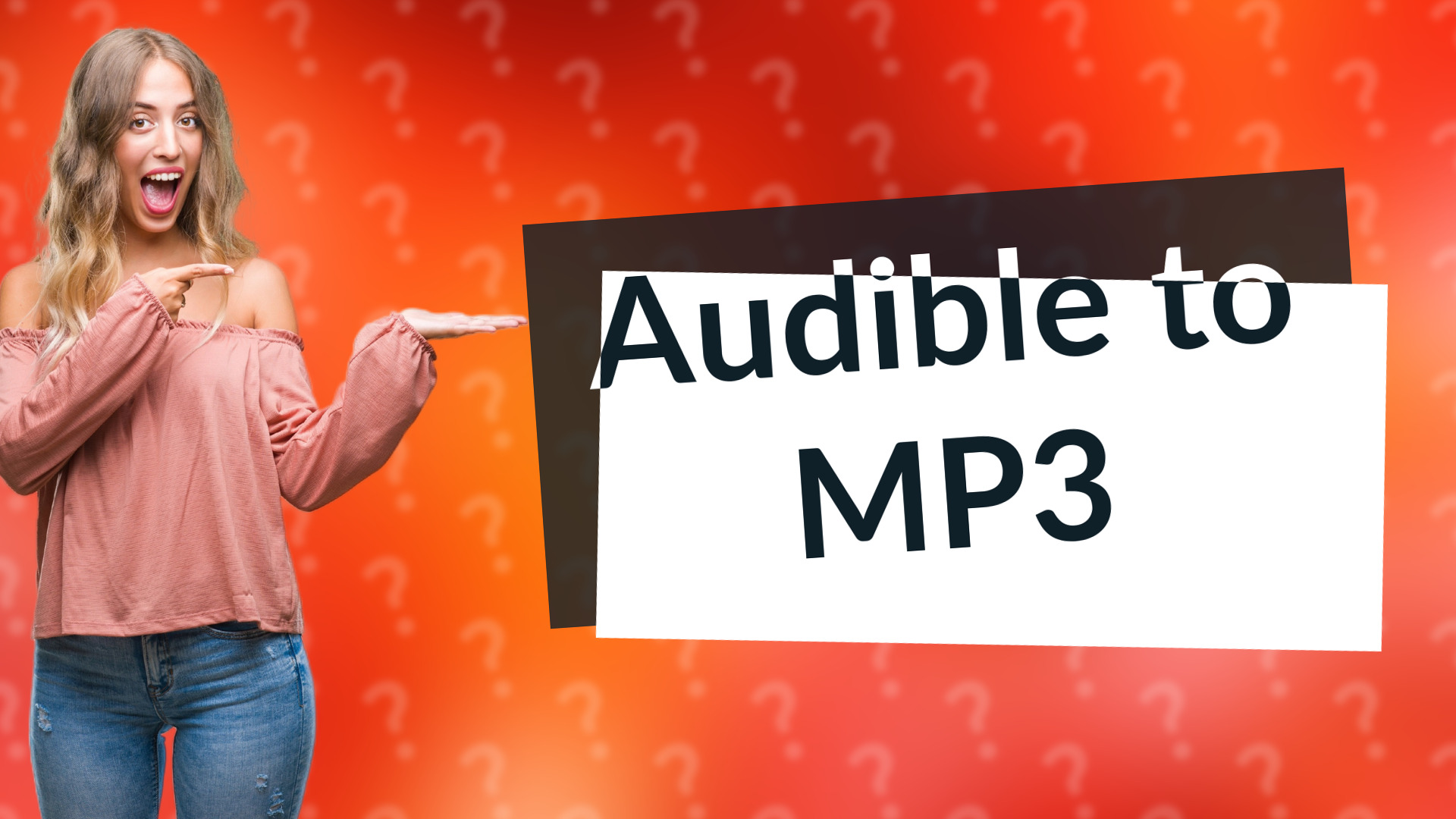 Audible to MP3