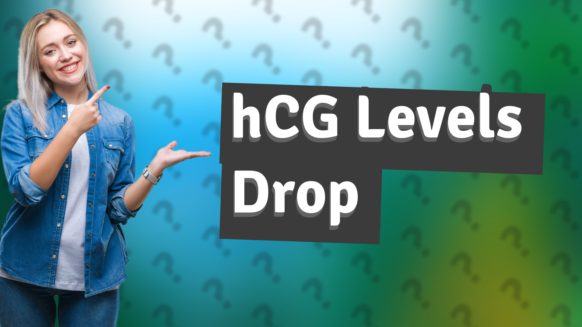 hCG Levels Drop