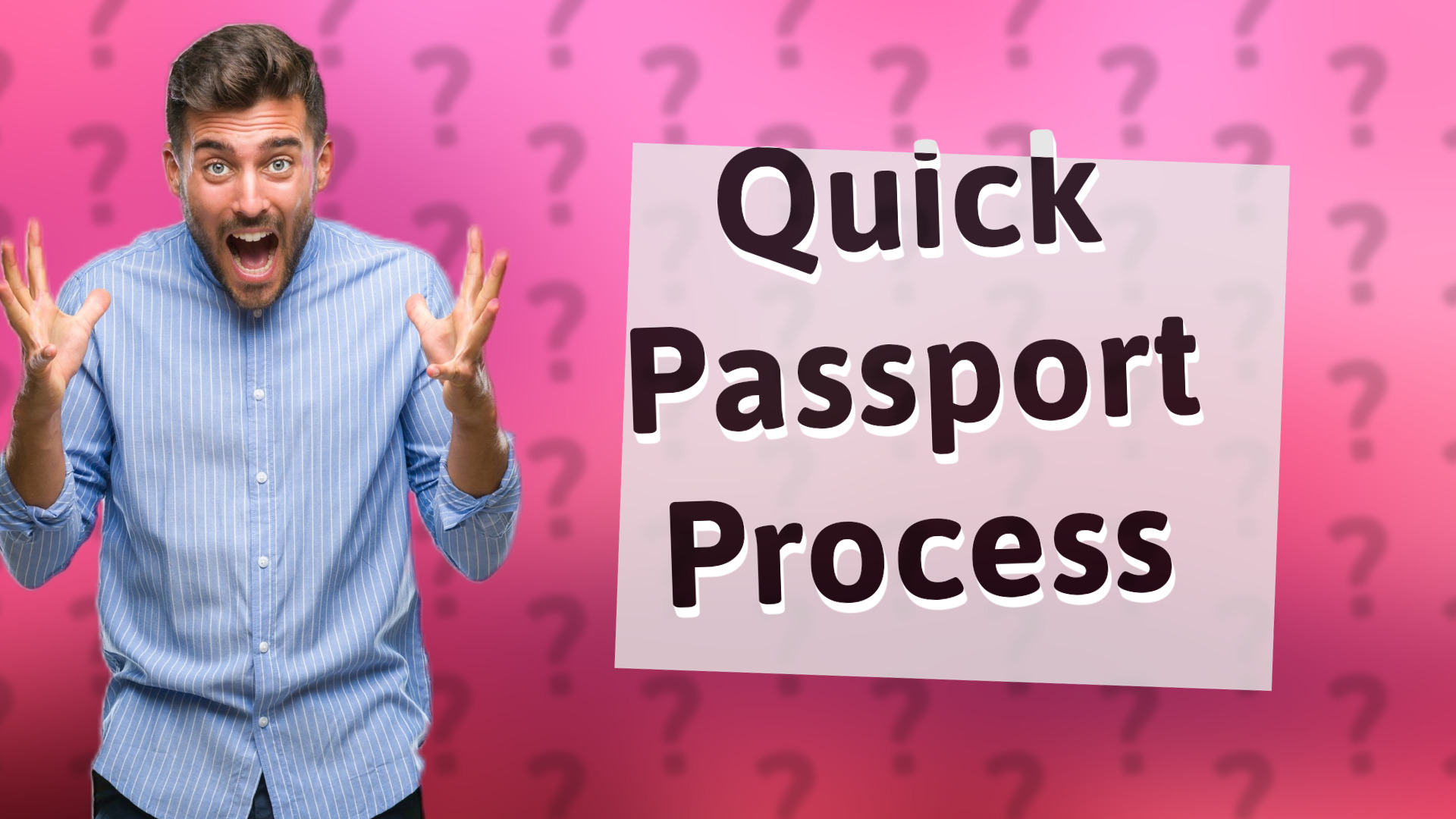 Quick Passport Process