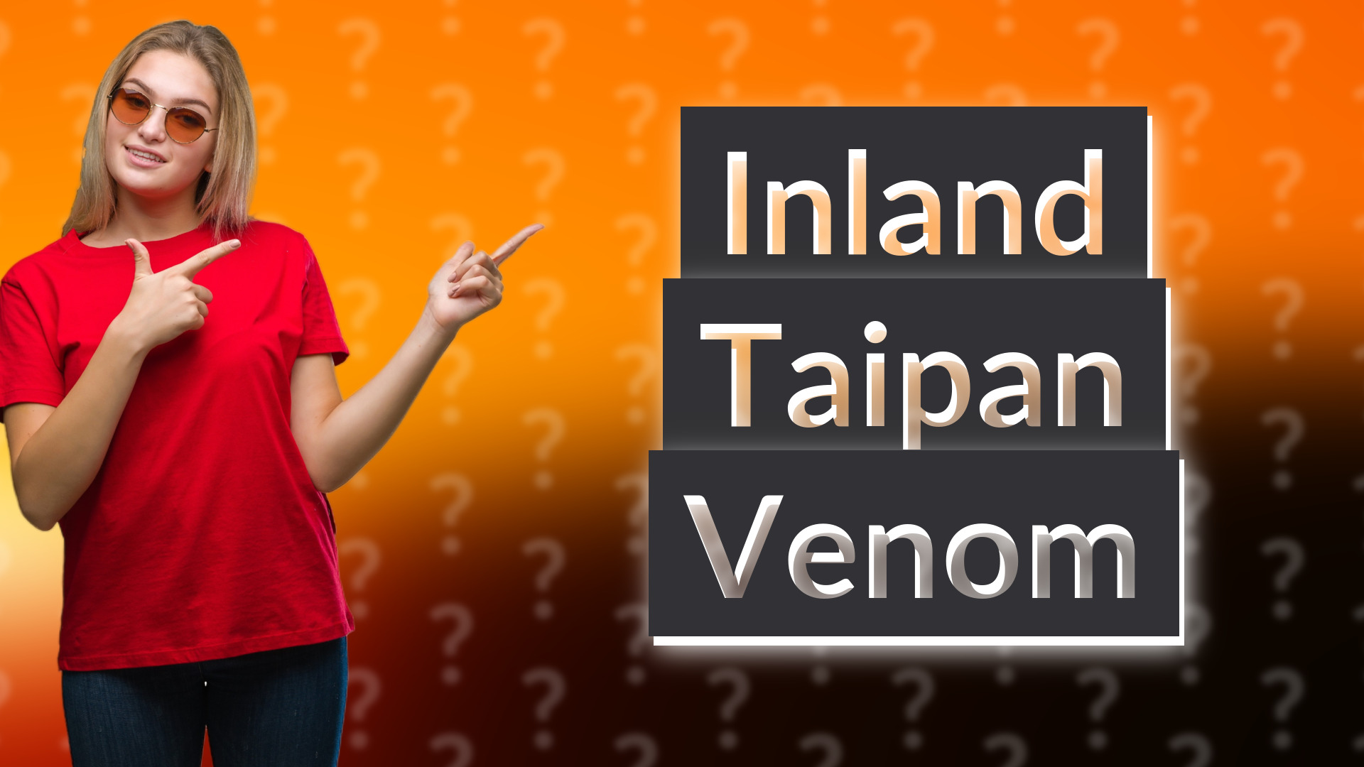 Inland Taipan Venom